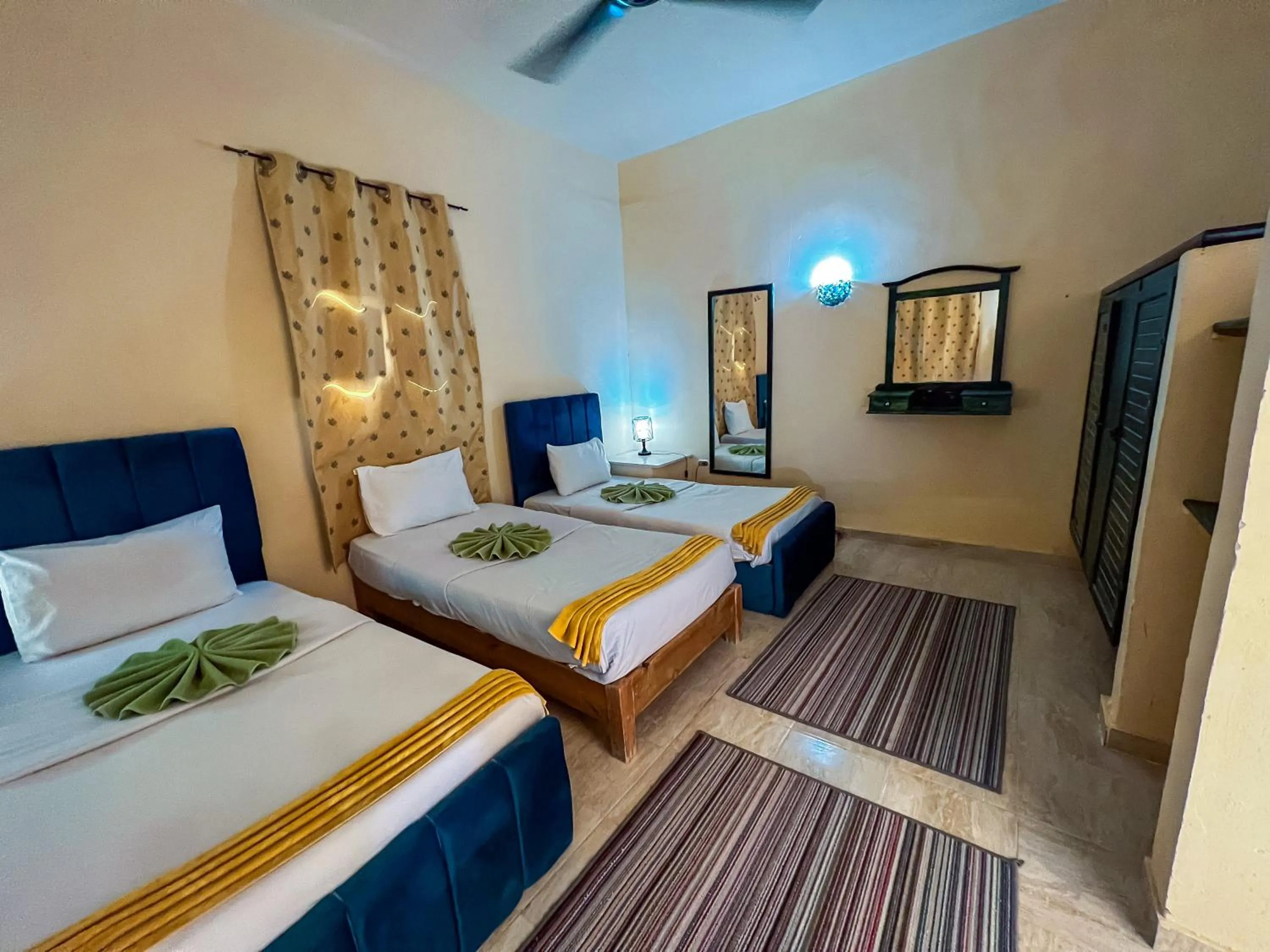Bed in Siwa Shali Resort