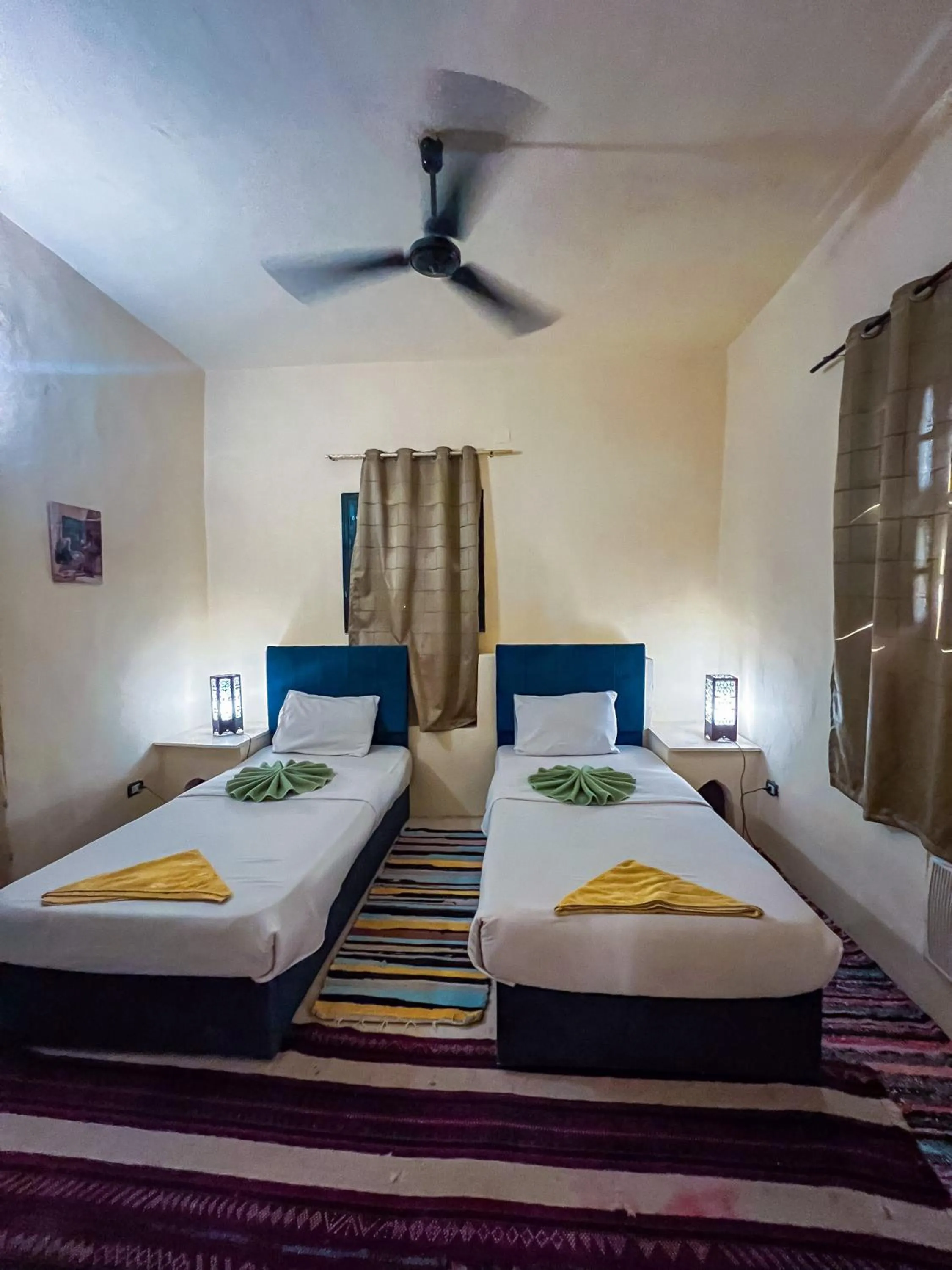 Bed in Siwa Shali Resort