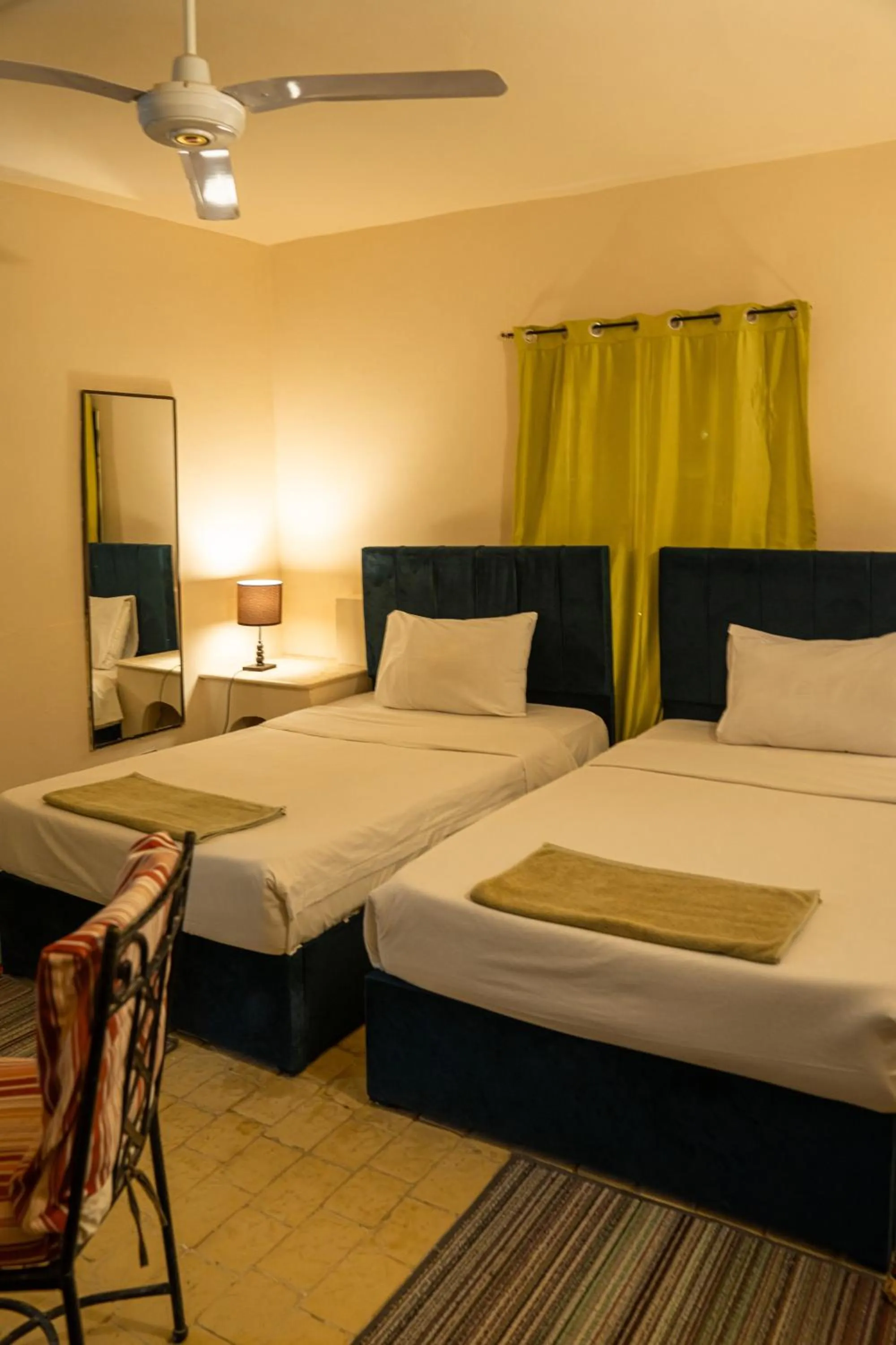 Bed in Siwa Shali Resort