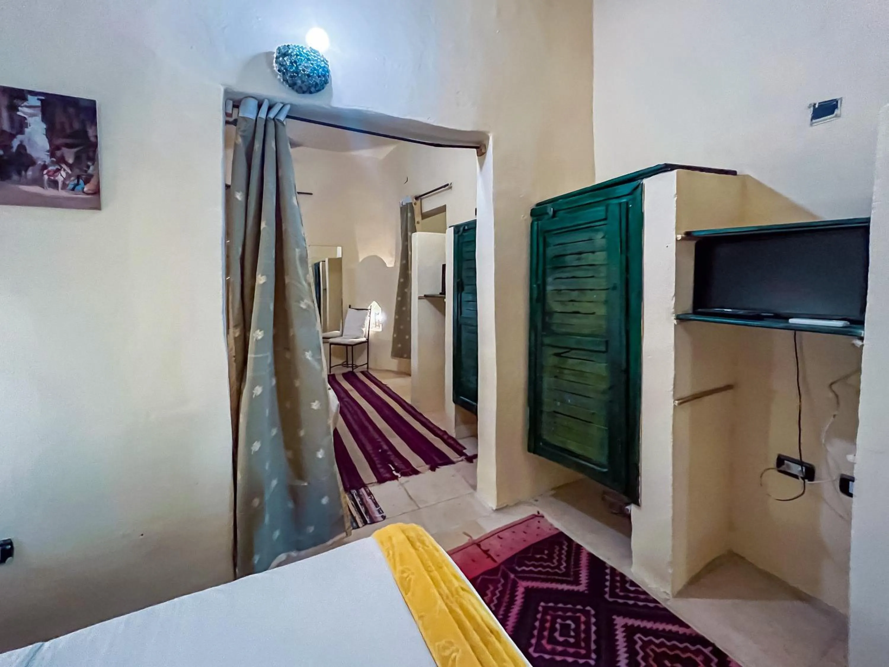 Bed in Siwa Shali Resort