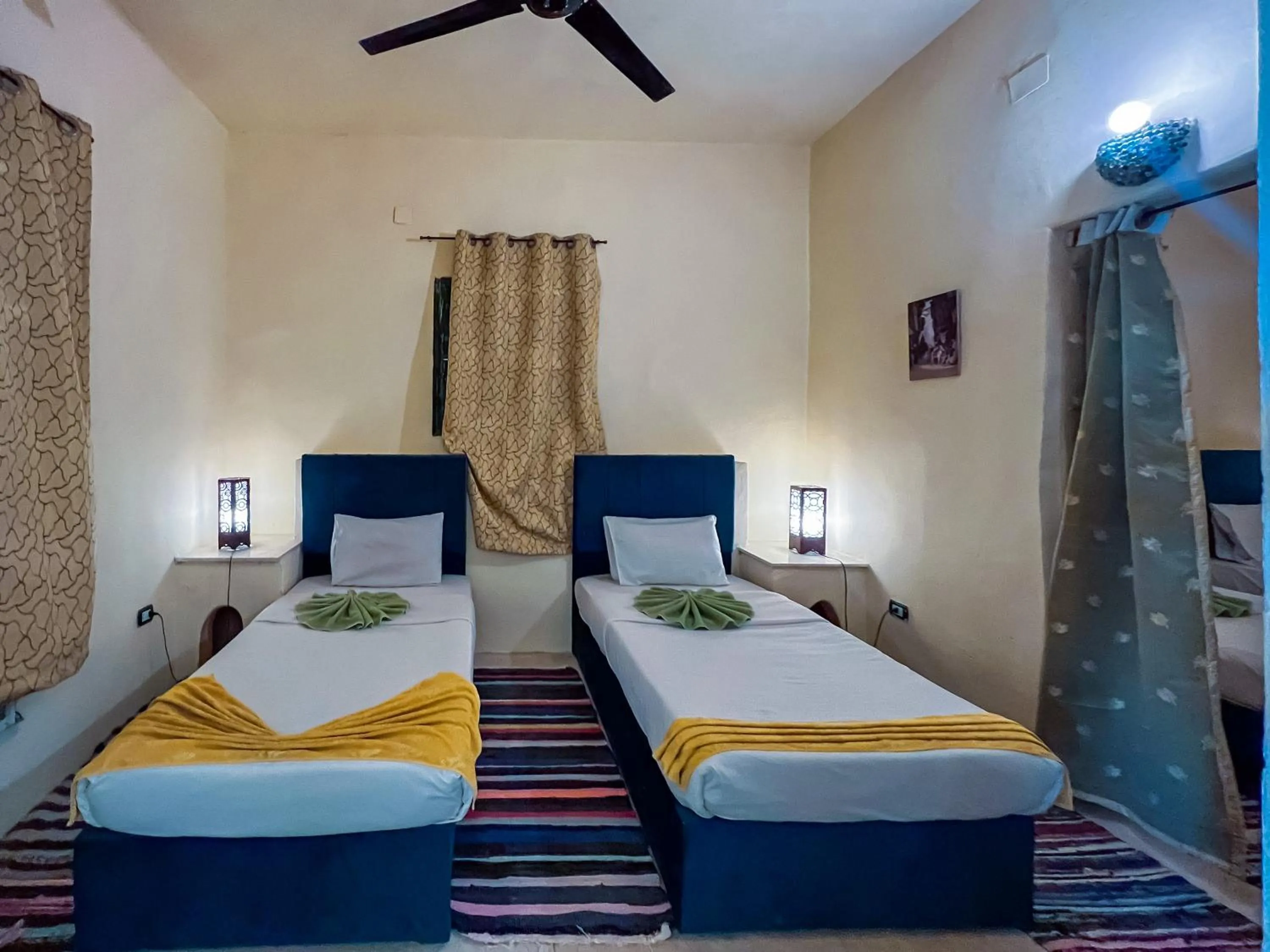 Bed in Siwa Shali Resort