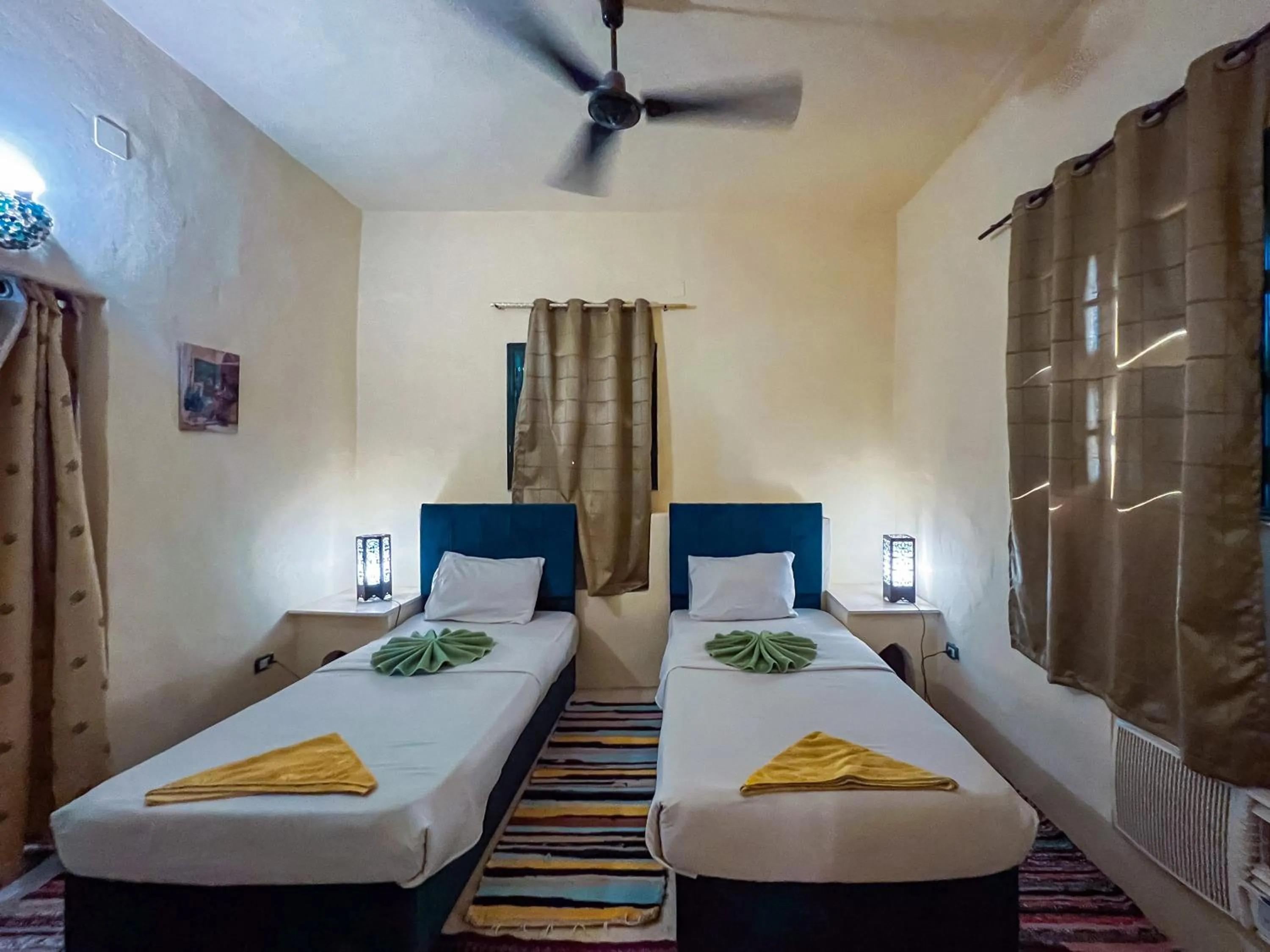 Bed in Siwa Shali Resort