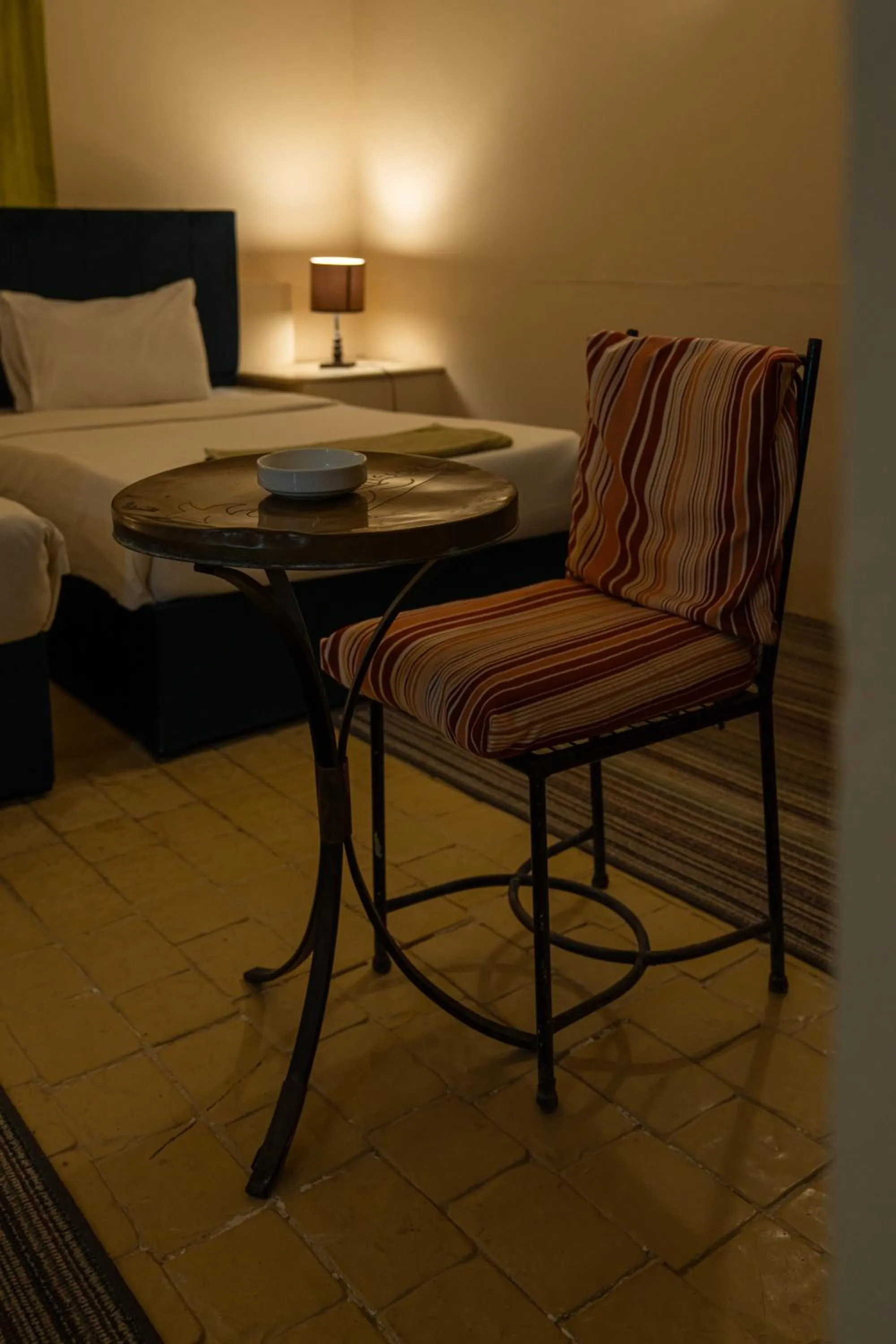 Bed in Siwa Shali Resort