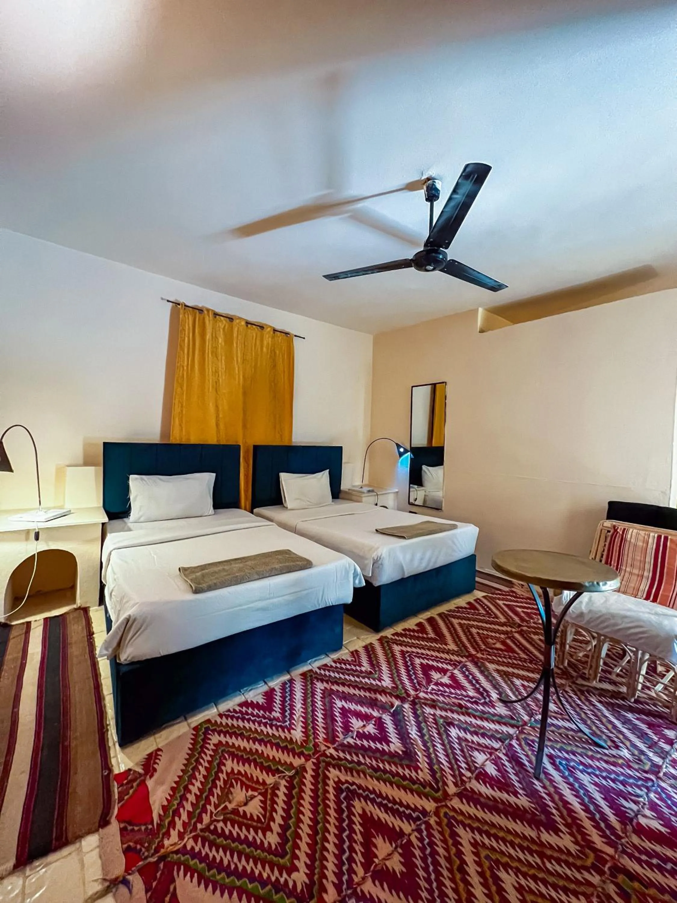 Bed in Siwa Shali Resort