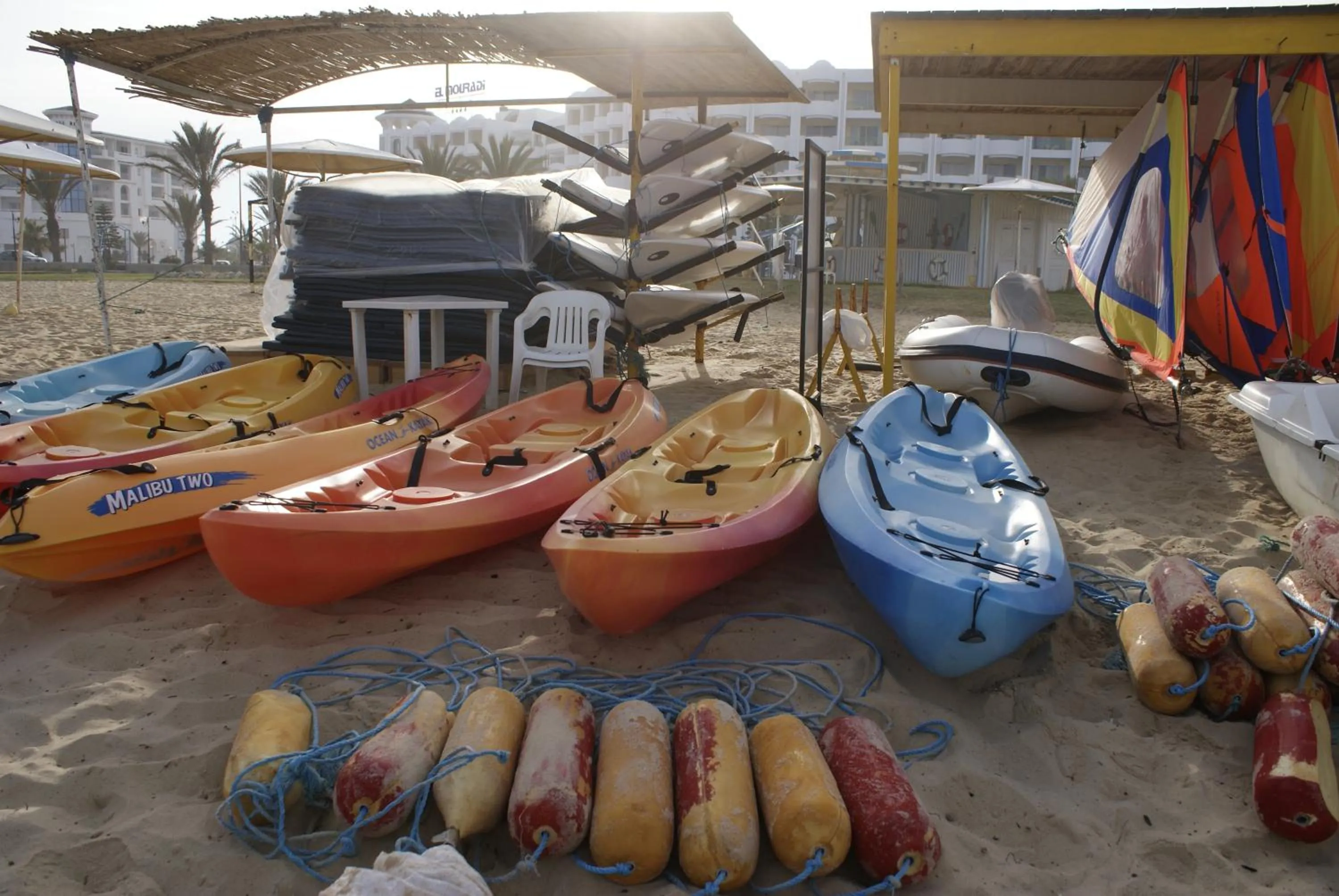 Canoeing in El Mouradi El Menzah