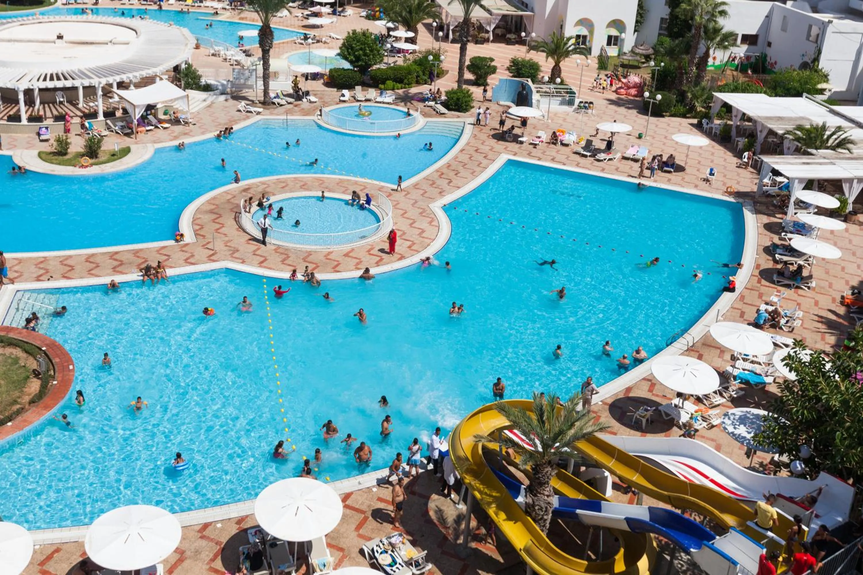 Bird's eye view in El Mouradi El Menzah