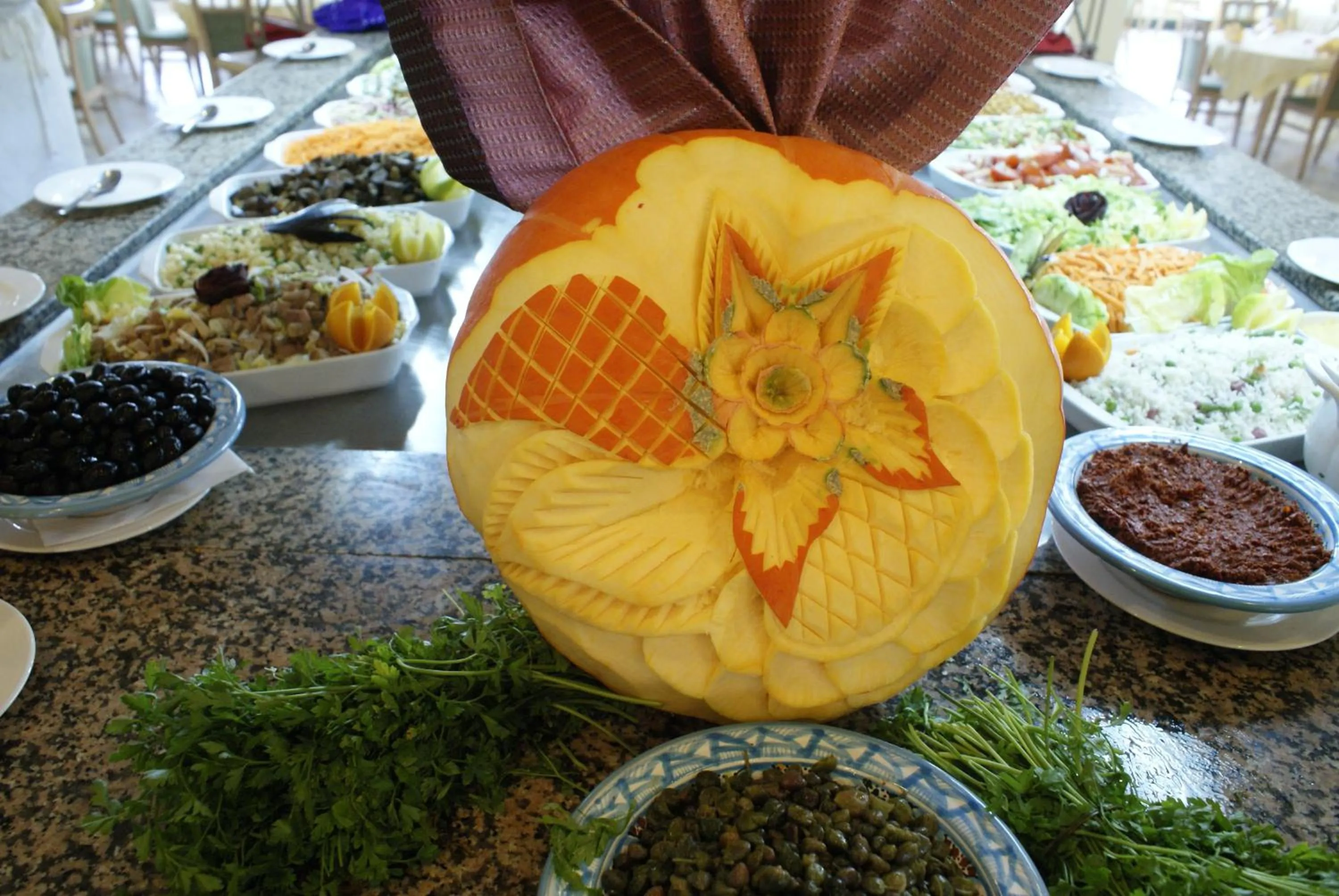 Food close-up in El Mouradi El Menzah
