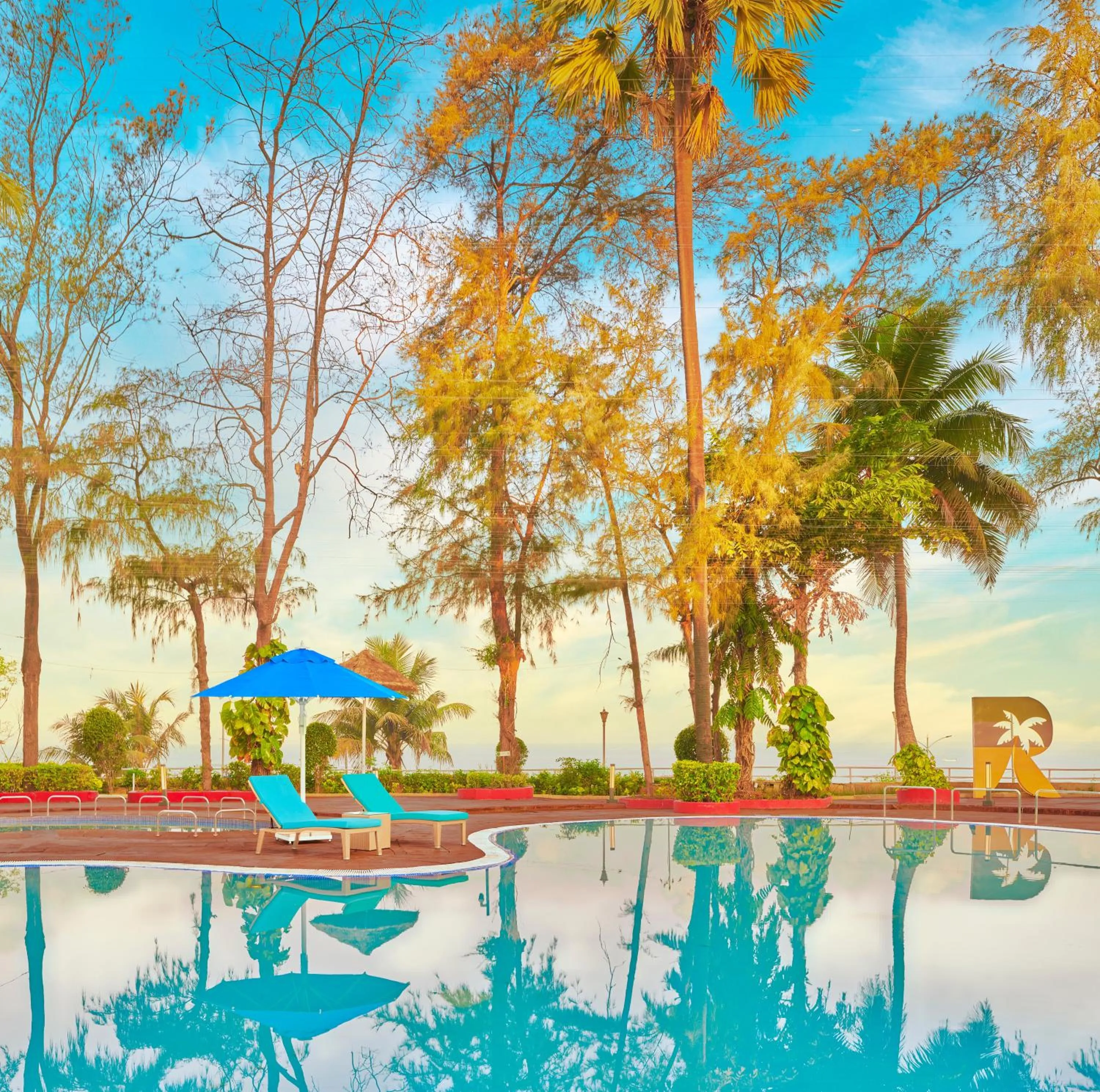 Swimming pool in The Resort