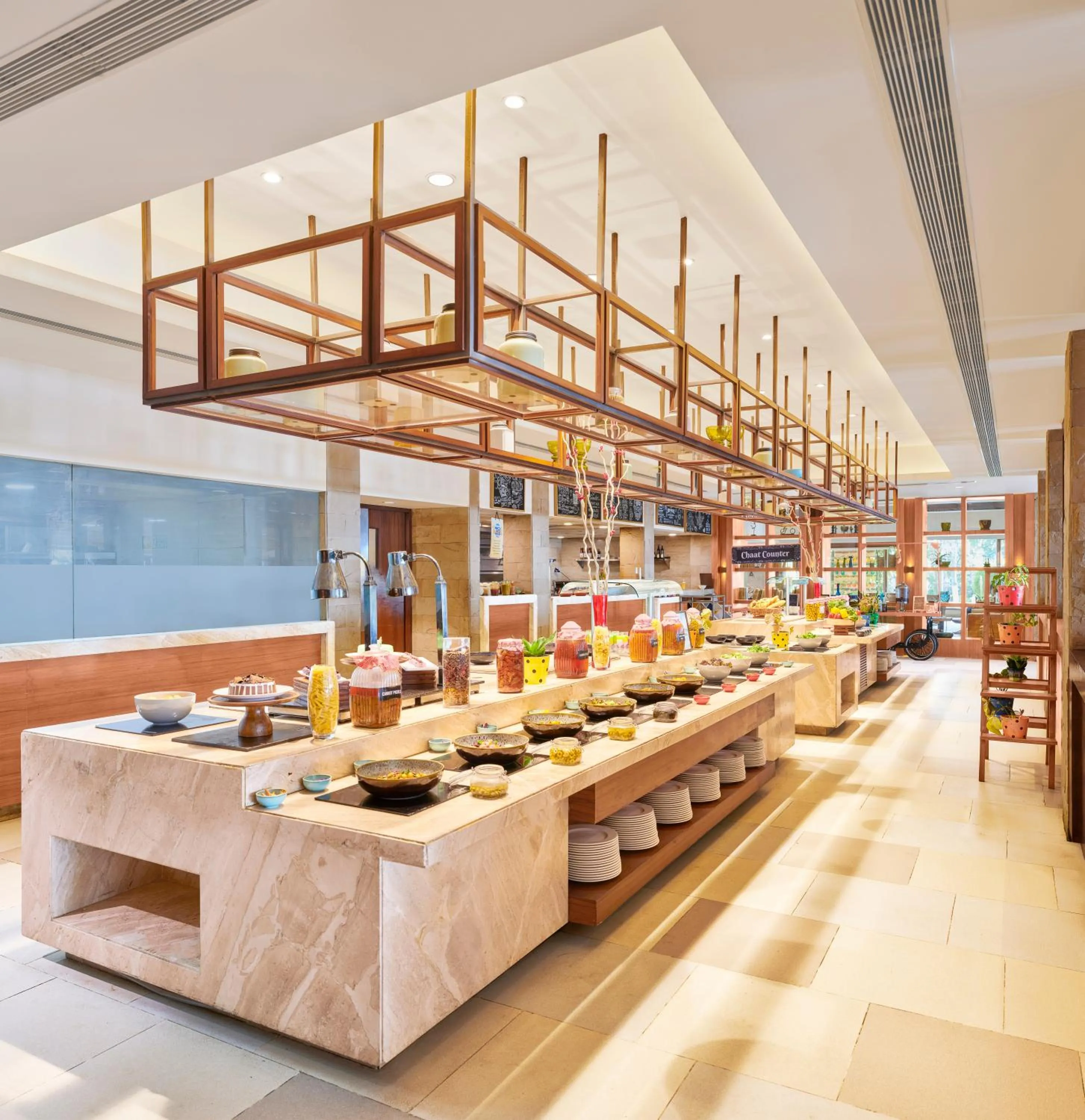 Buffet breakfast in The Resort