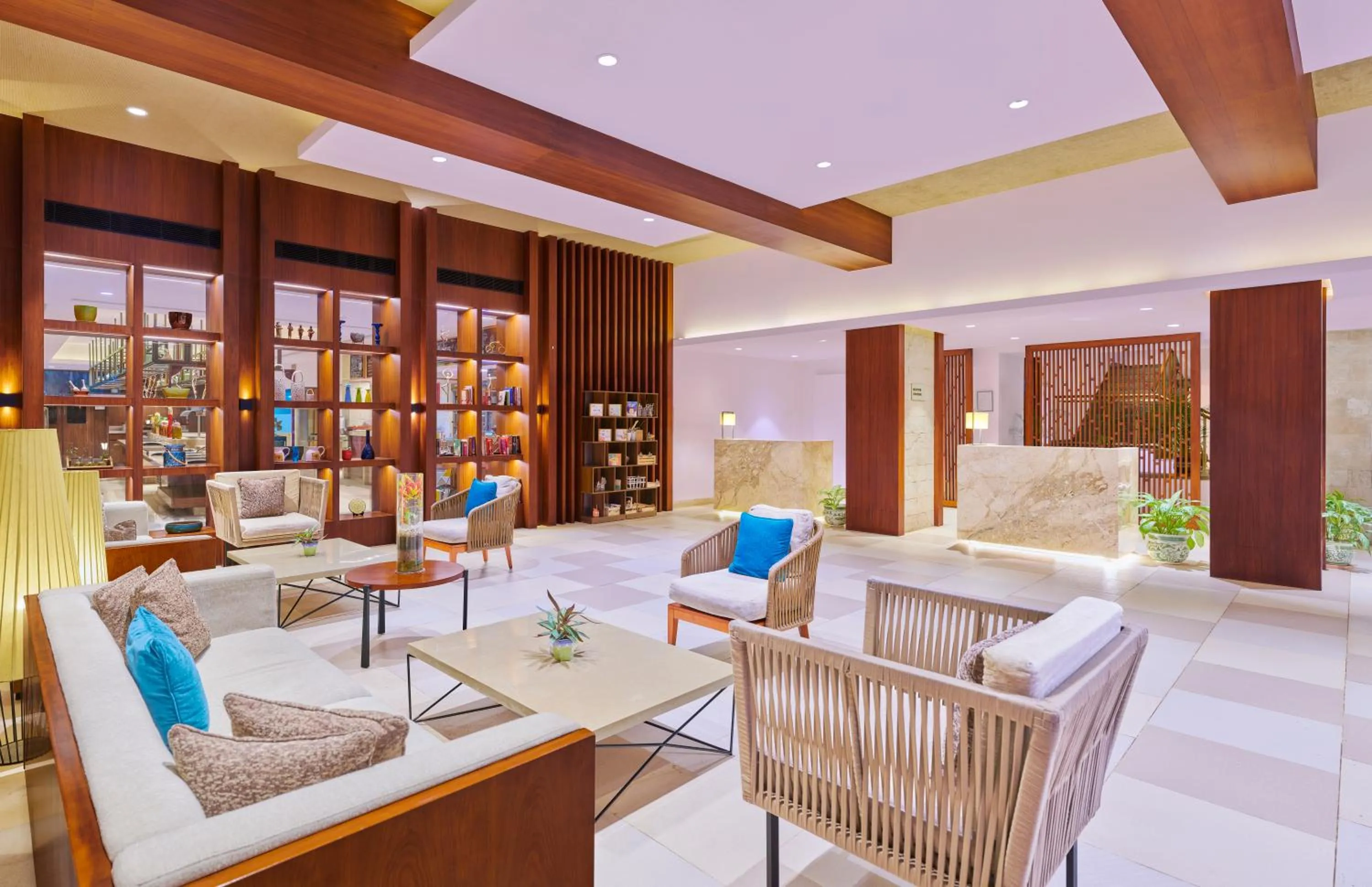 Lobby or reception in The Resort