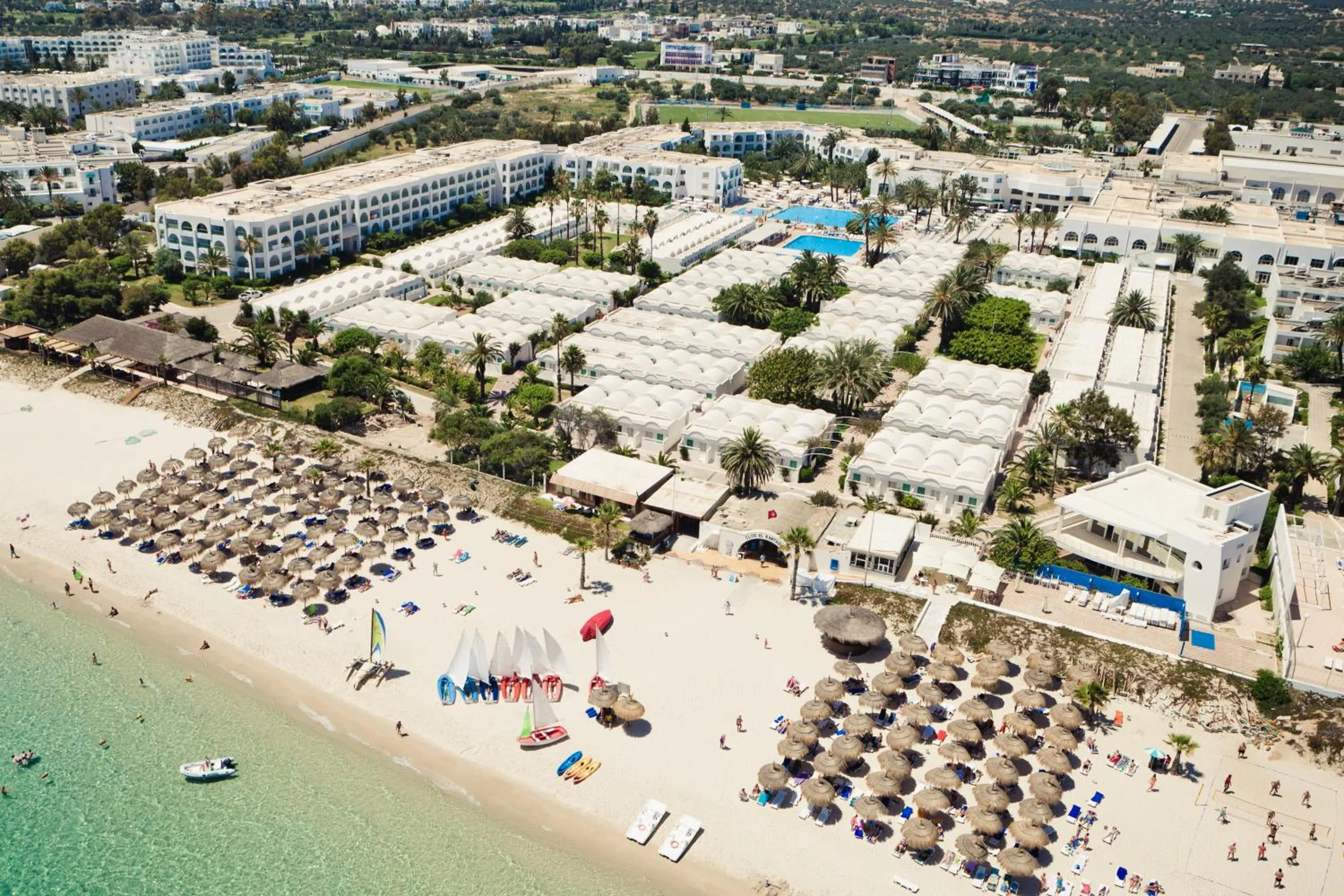 Bird's eye view in El Mouradi Club Kantaoui