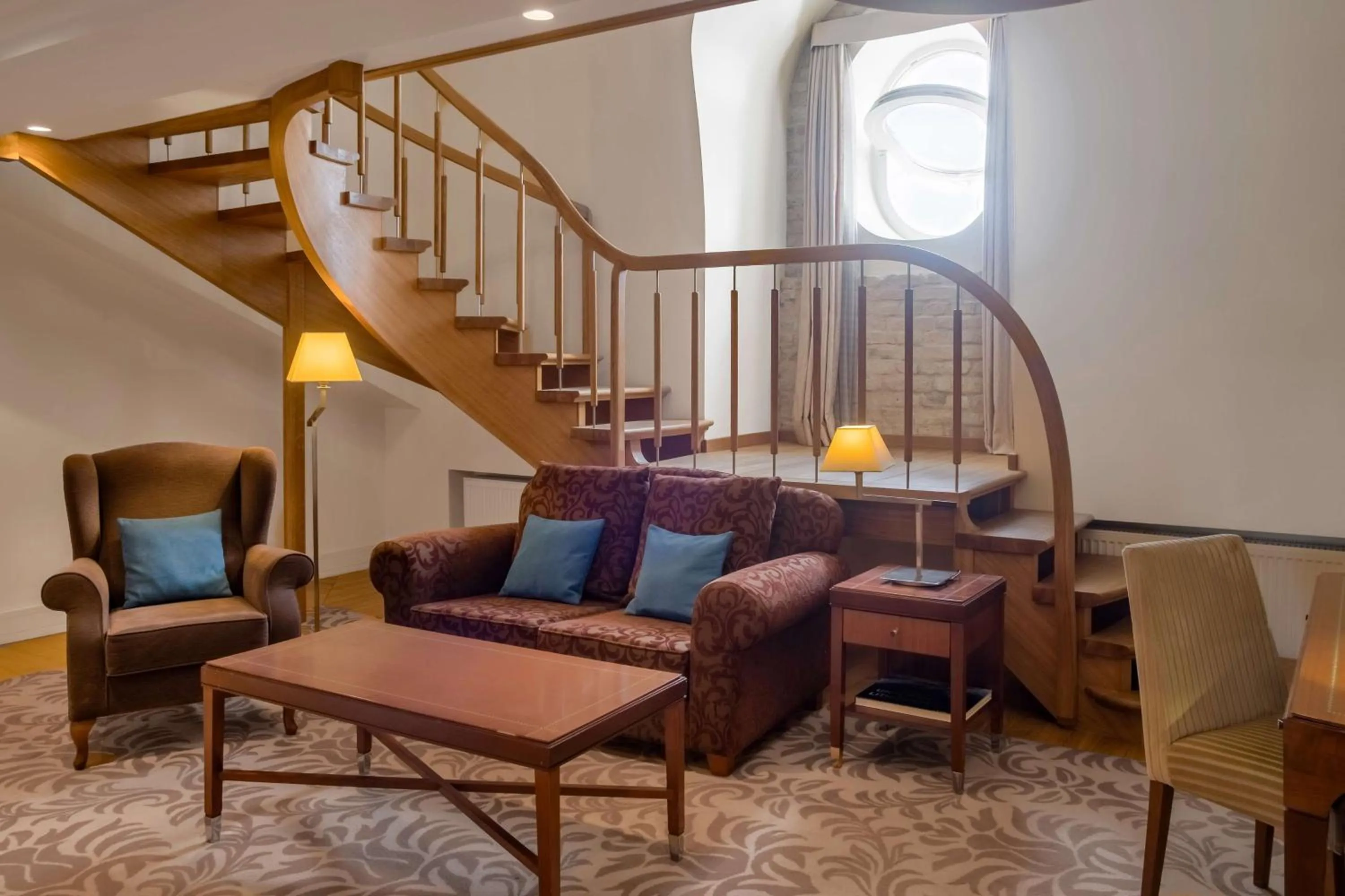 Living room in Grand Hotel Kempinski Vilnius