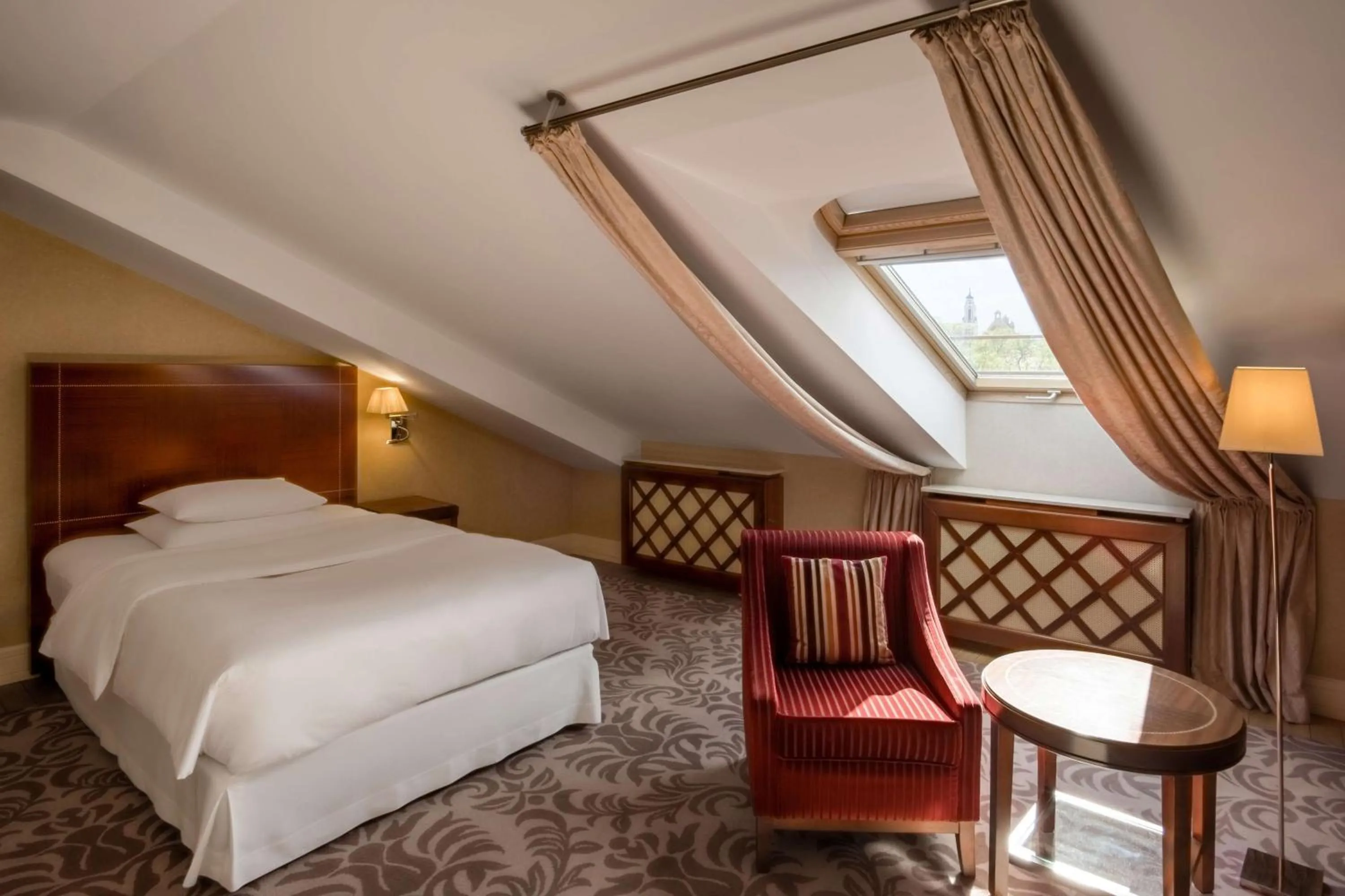 Bed in Grand Hotel Kempinski Vilnius