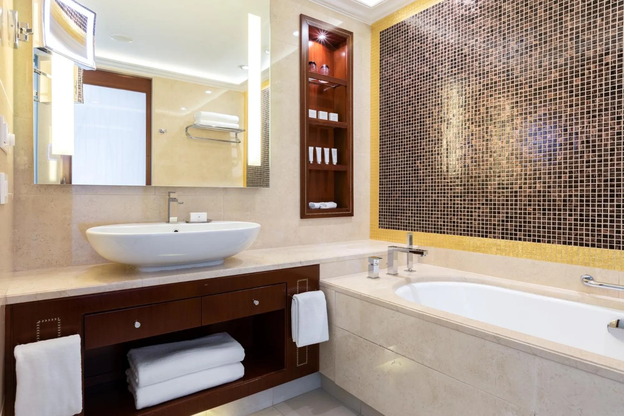 Bathroom in Grand Hotel Kempinski Vilnius