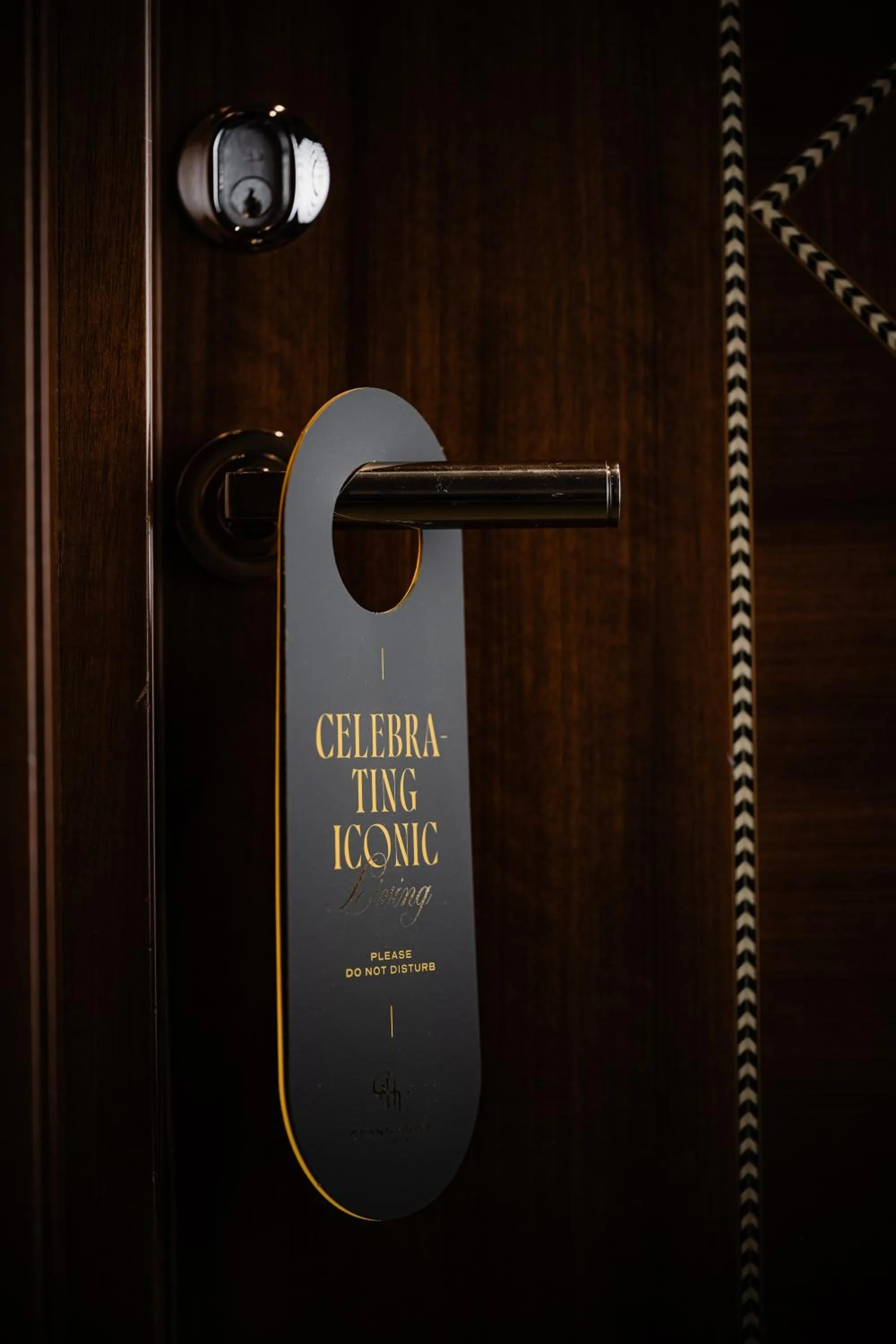 Logo/Certificate/Sign in Grand Hotel Kempinski Vilnius