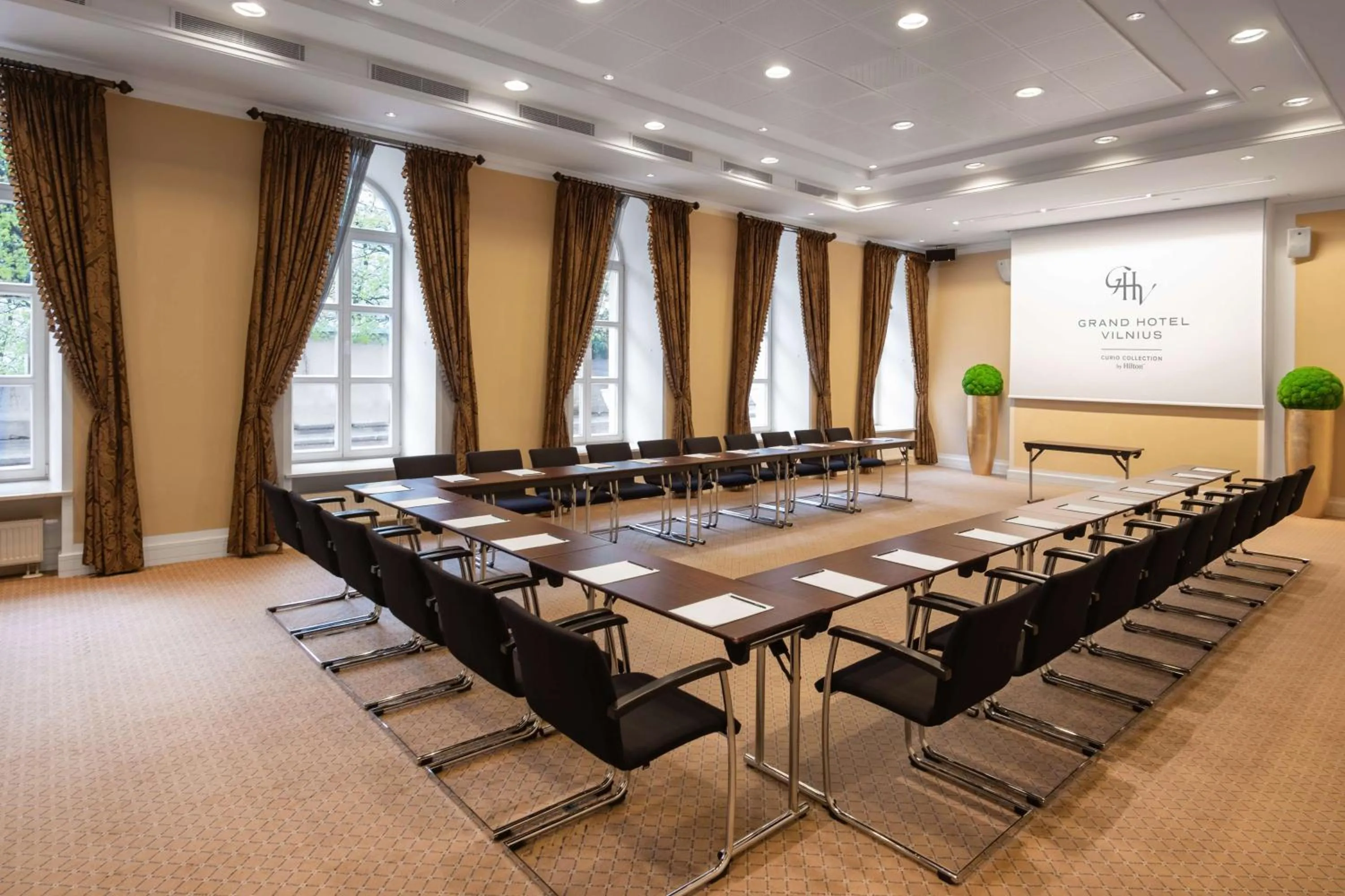 Meeting/conference room in Grand Hotel Kempinski Vilnius