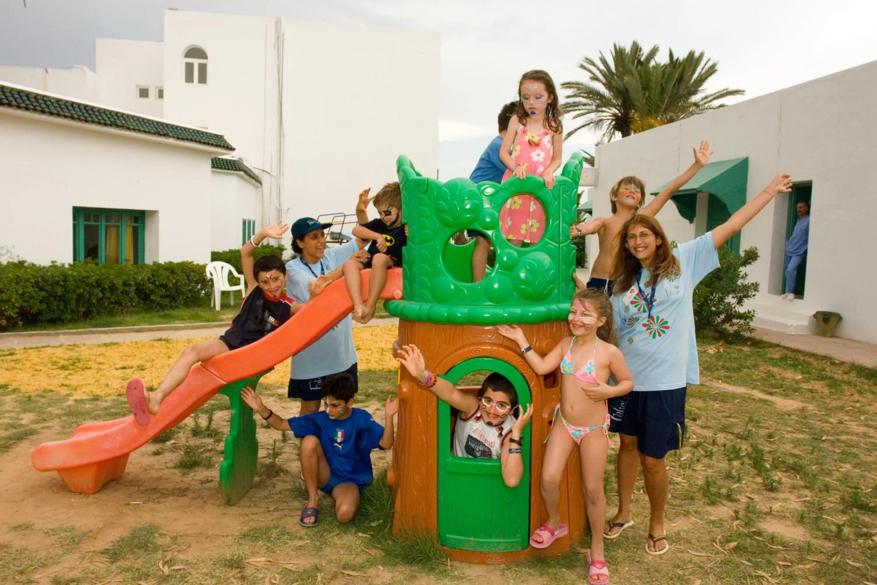 Children play ground in El Mouradi Cap Mahdia