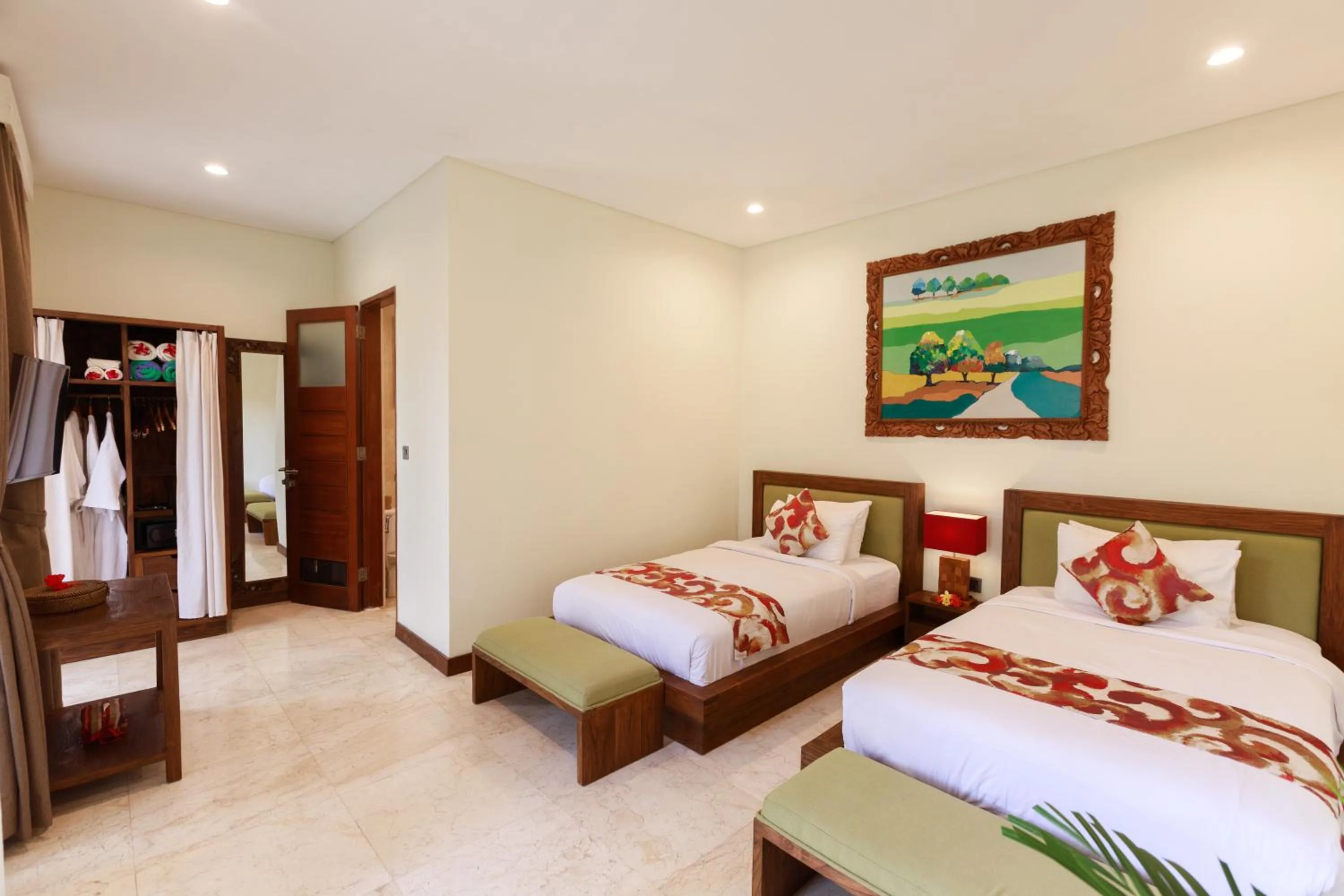 Bed in Delight ART Villas