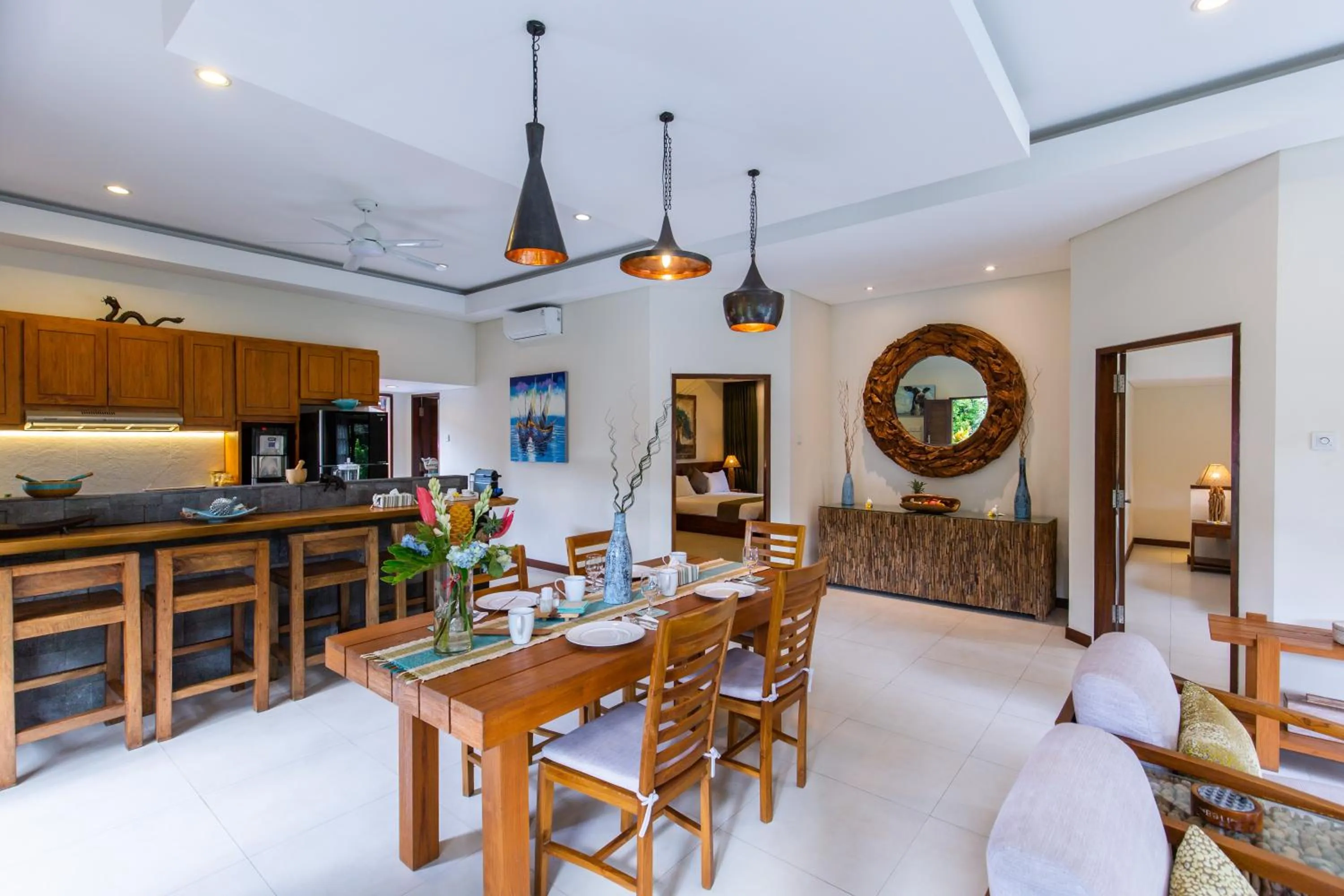 Kitchen or kitchenette in Delight ART Villas