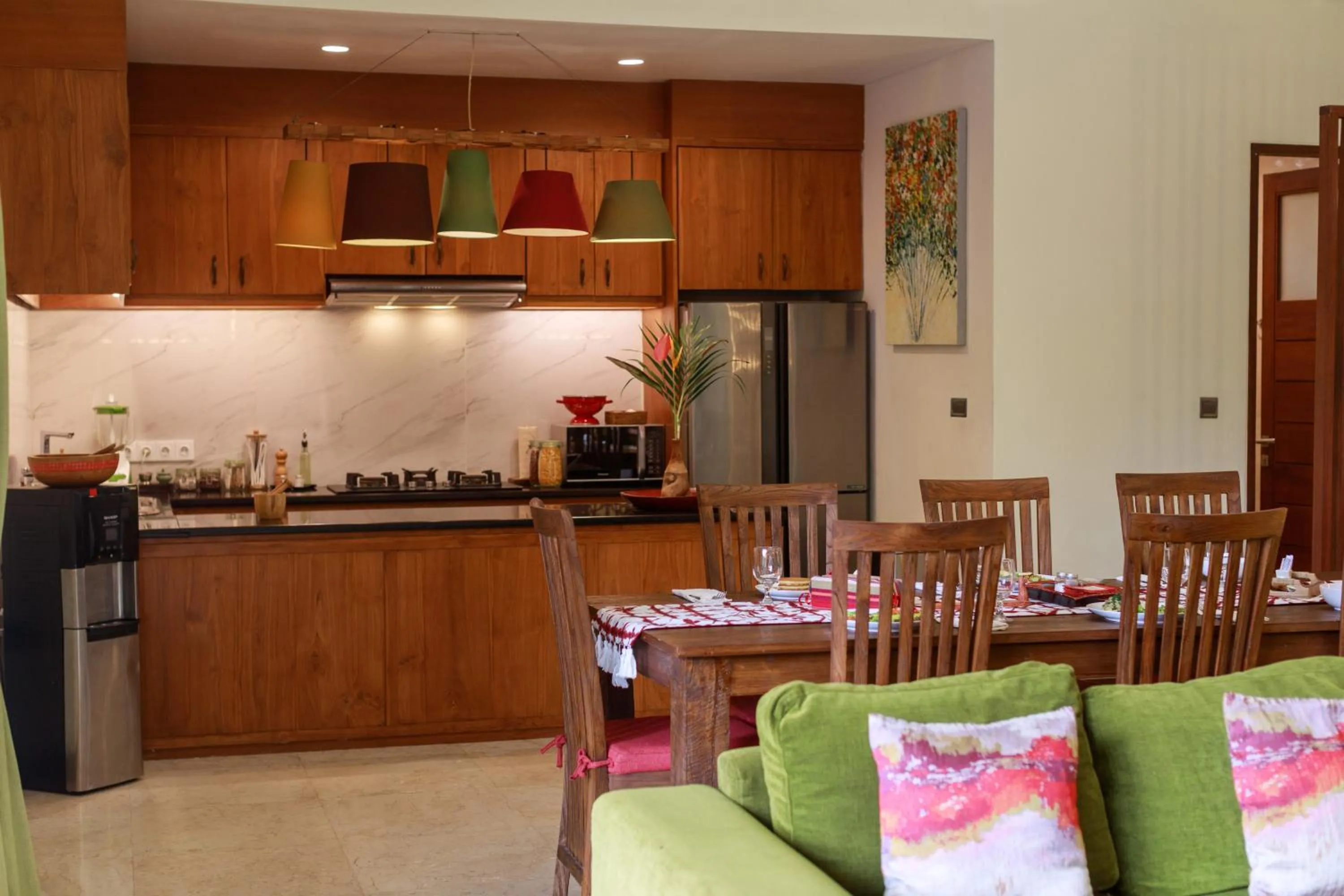Kitchen or kitchenette in Delight ART Villas