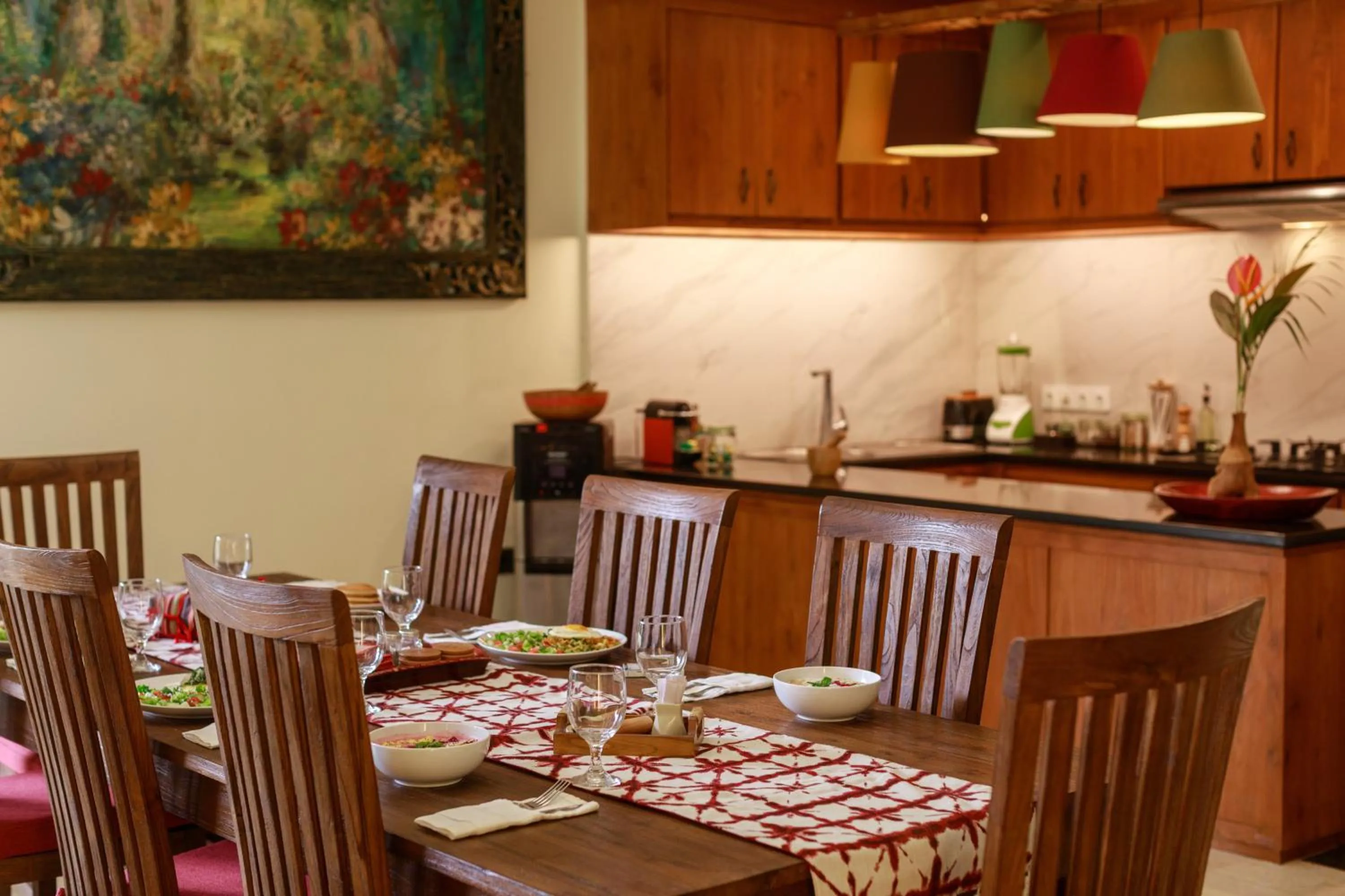 Kitchen or kitchenette in Delight ART Villas