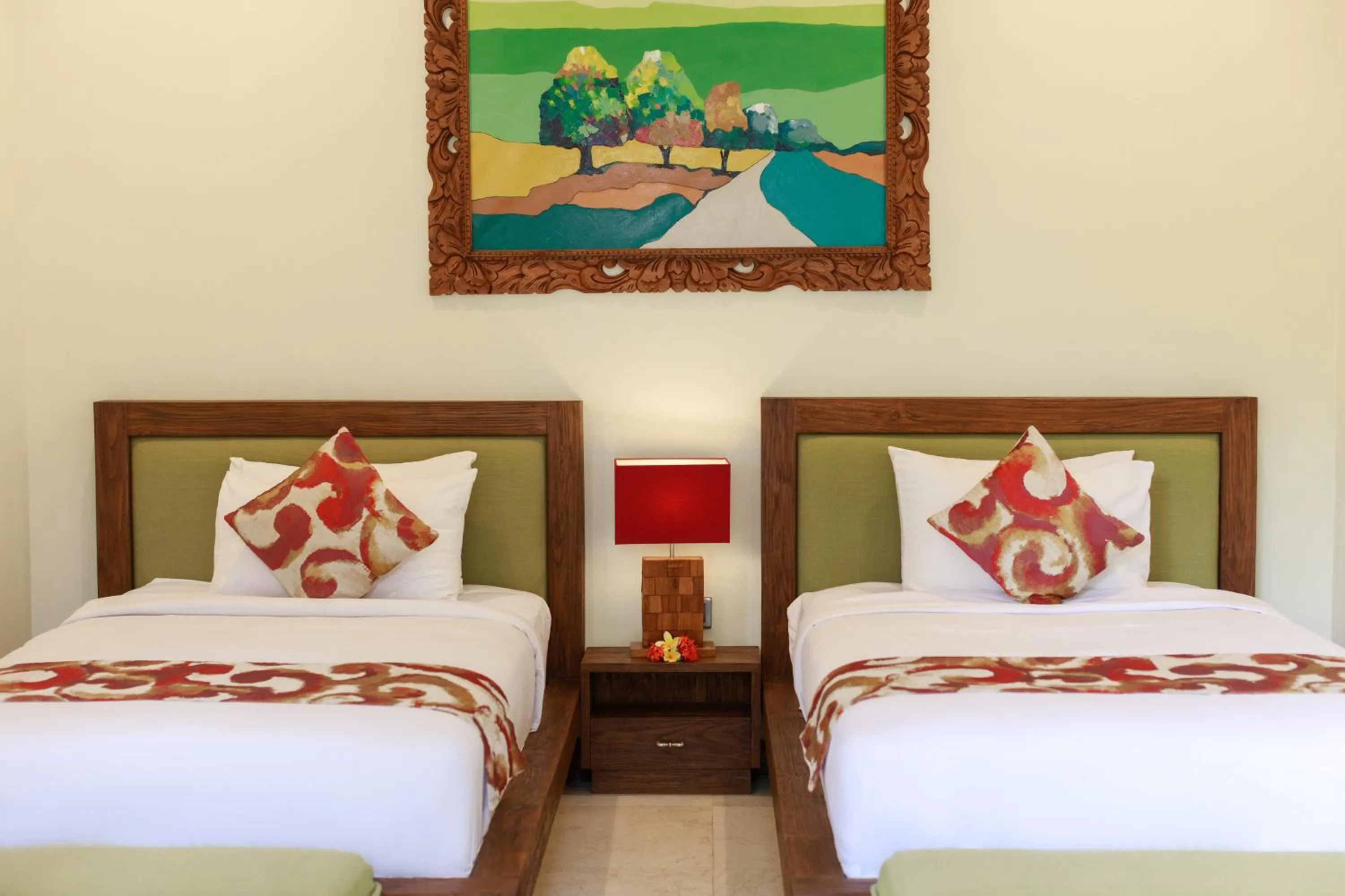 Bed in Delight ART Villas