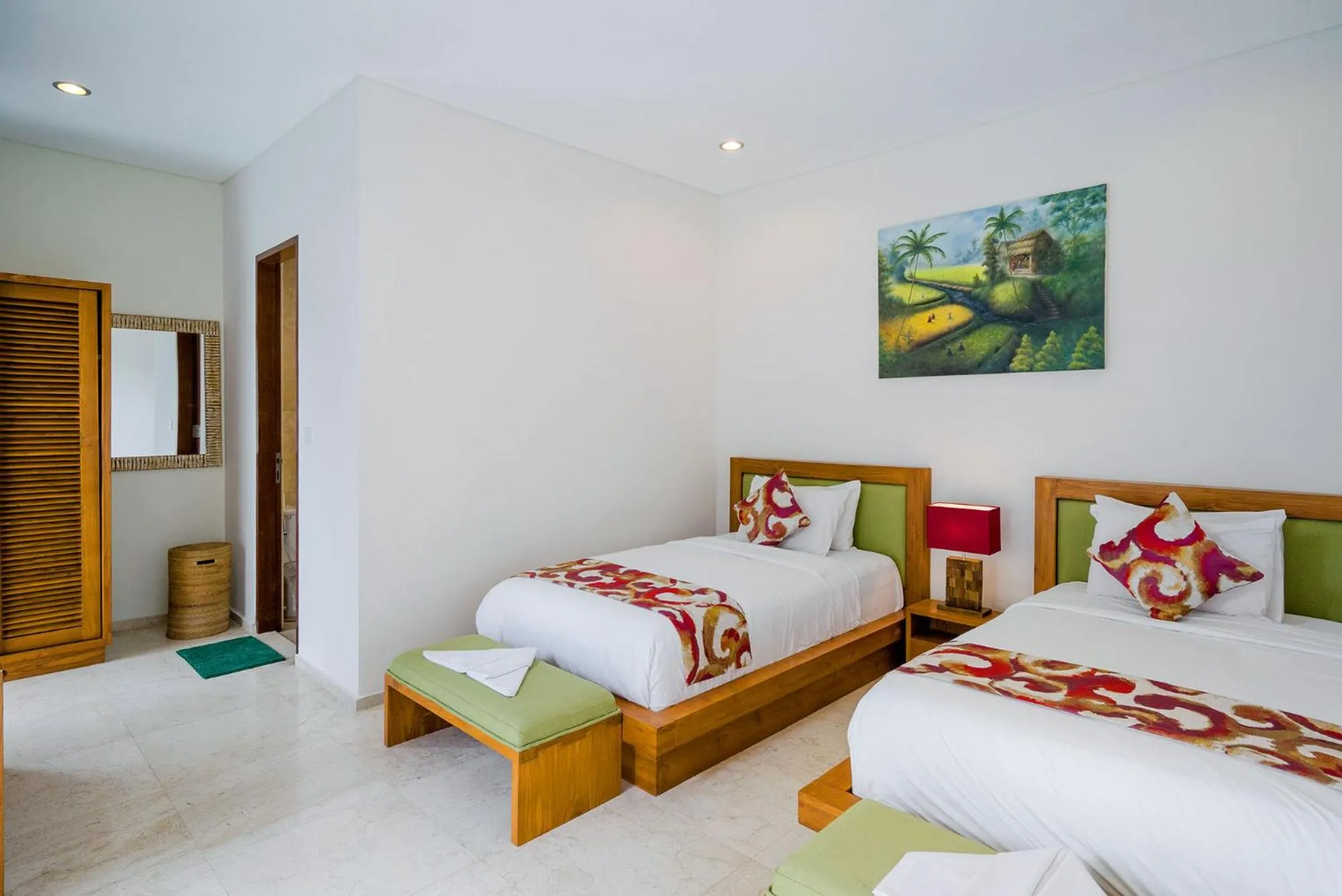 Bed in Delight ART Villas