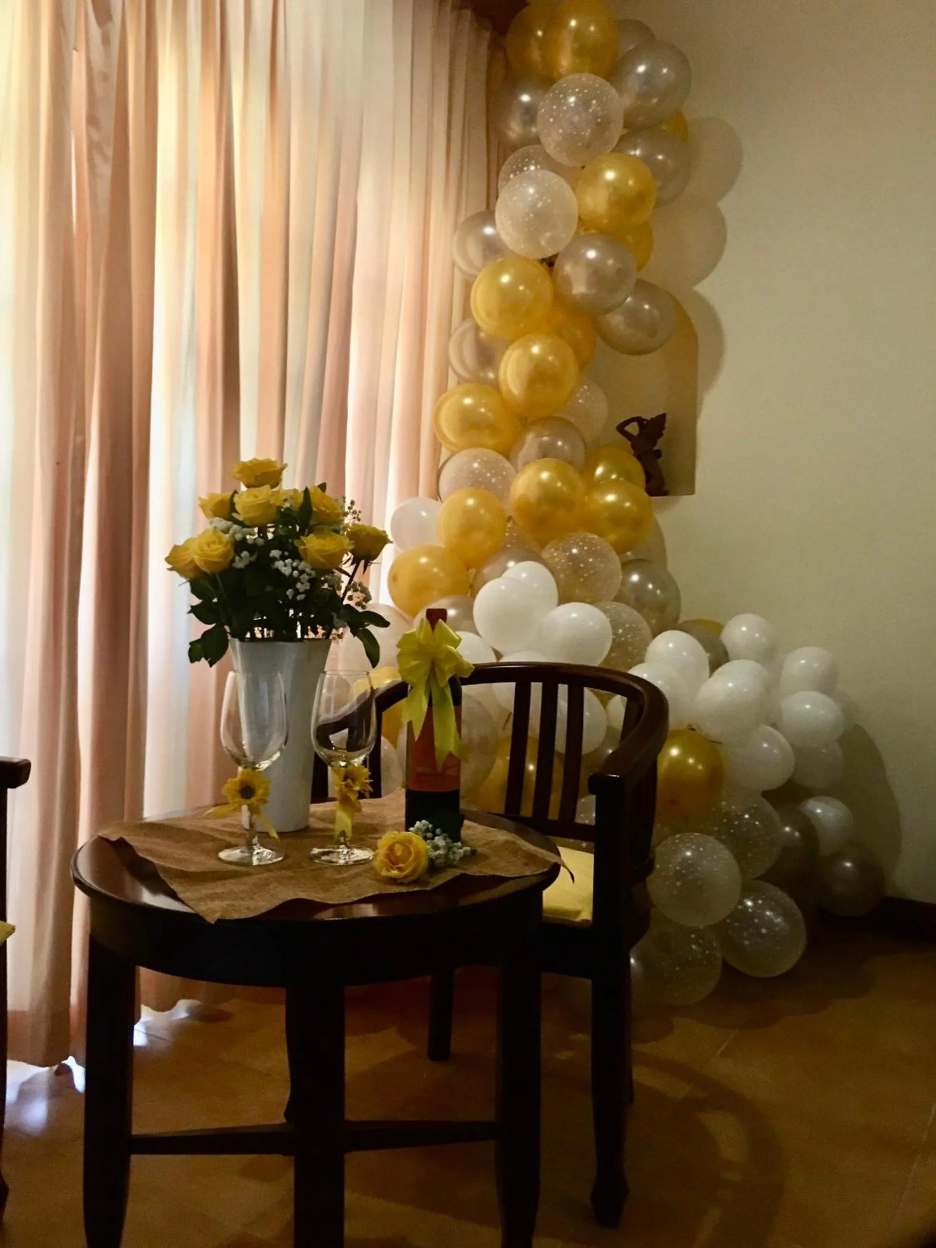 Living room in Cham Villas Resort