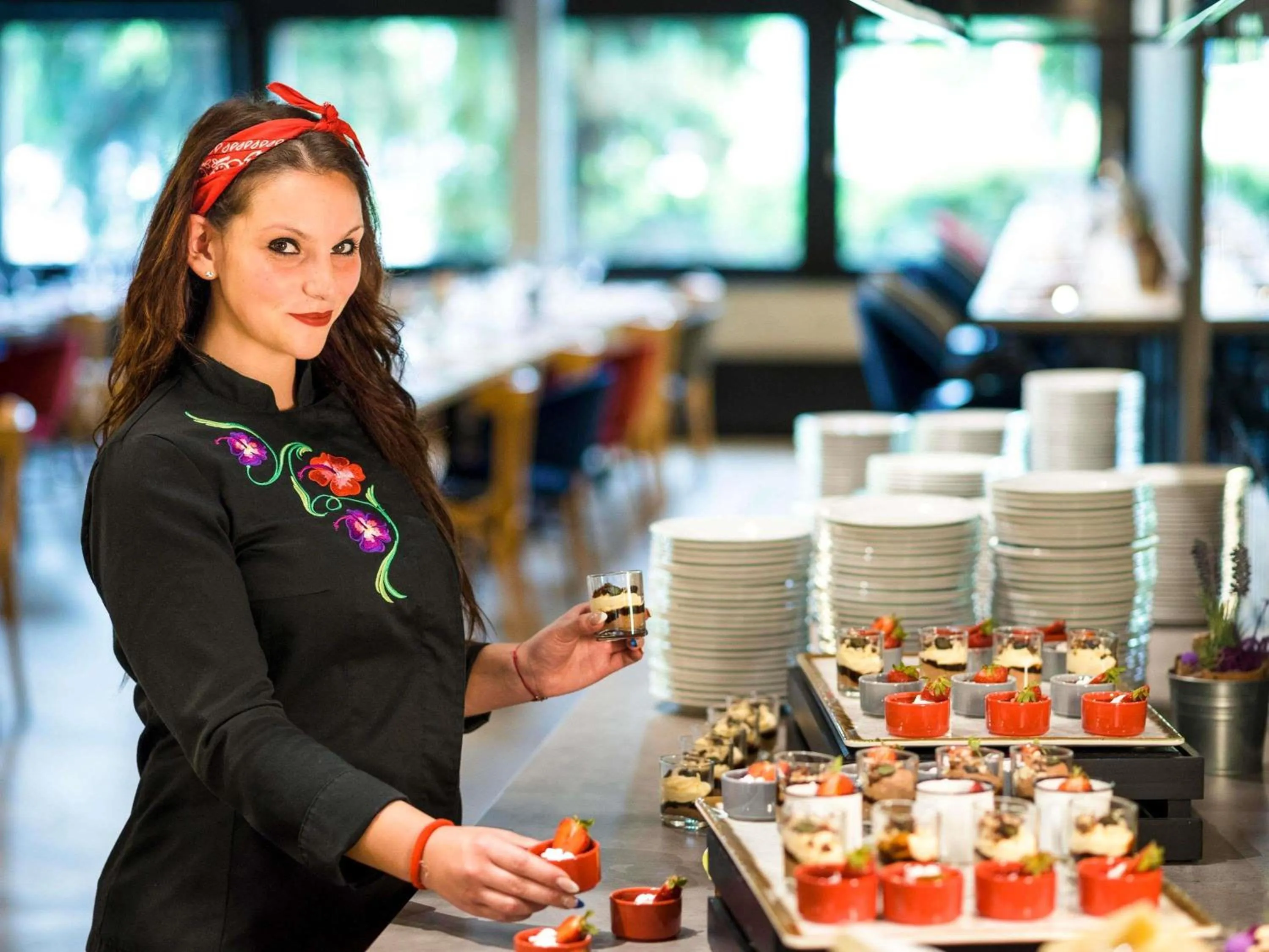 Restaurant/places to eat in ibis Budapest Castle Hill