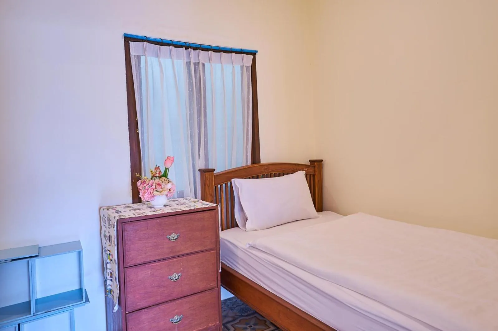 Bed in Mina Garden Villa Resort