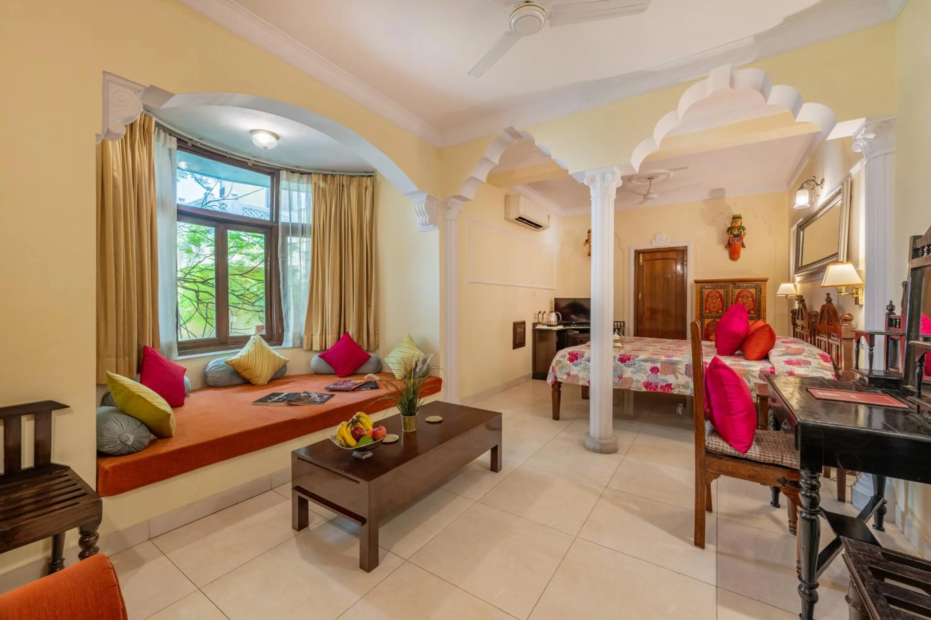 Day, Bed in Dera Rawatsar - Heritage Hotel