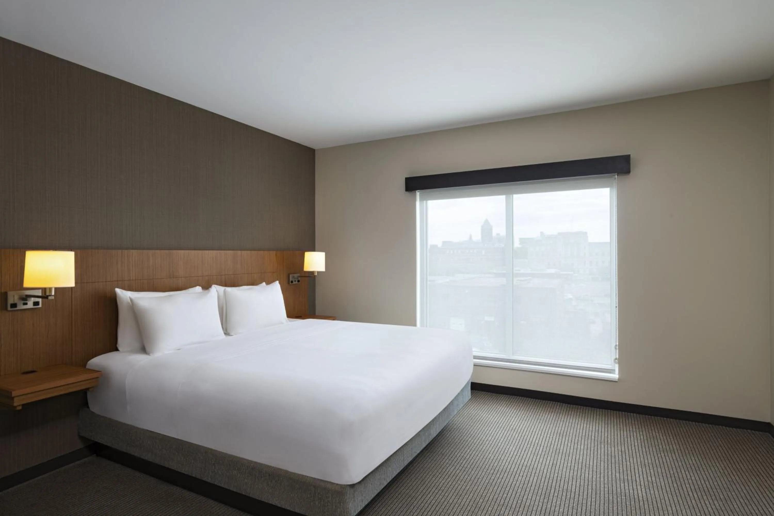 Bed in Hyatt Place Greensboro Downtown