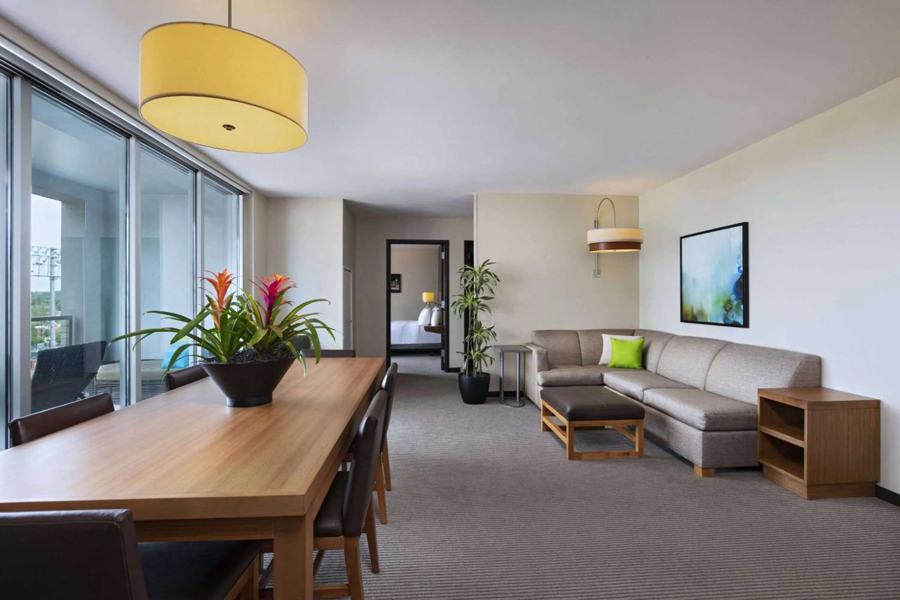 Photo of the whole room in Hyatt Place Greensboro Downtown