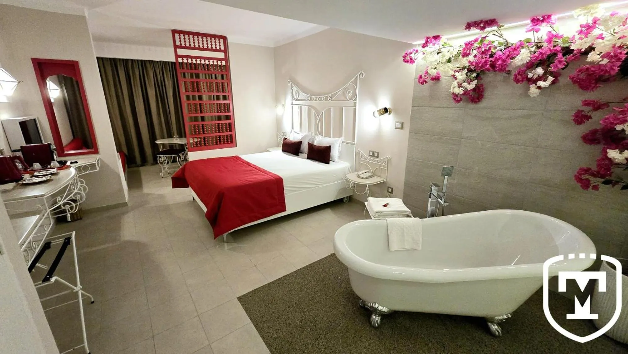 Bed in Hotel La Residence Hammamet