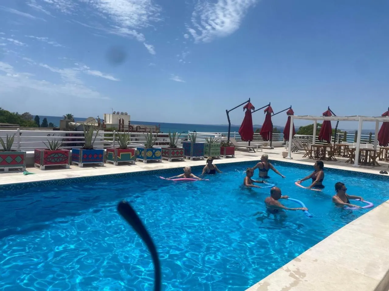 Swimming pool in Hotel La Residence Hammamet