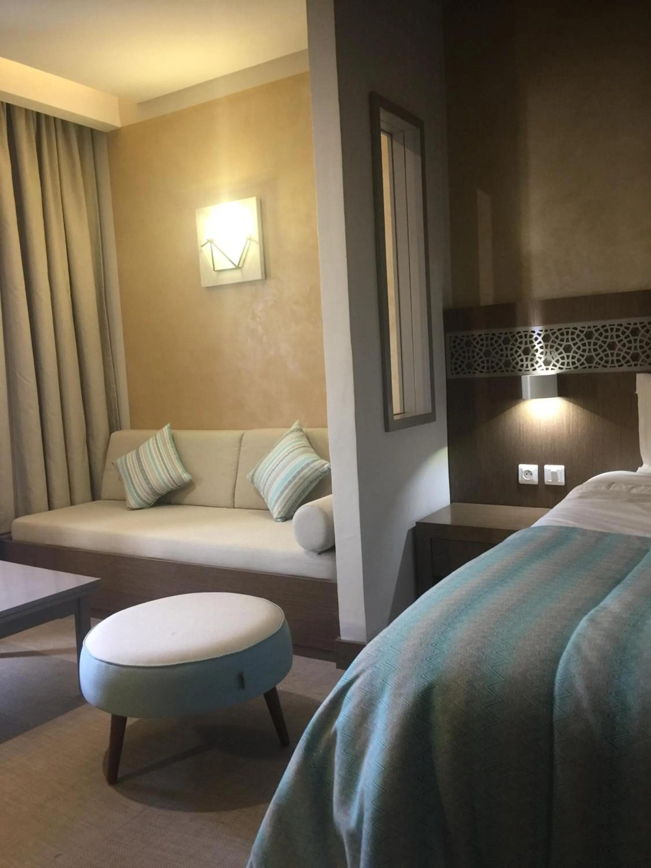 Bed in Hotel La Residence Hammamet