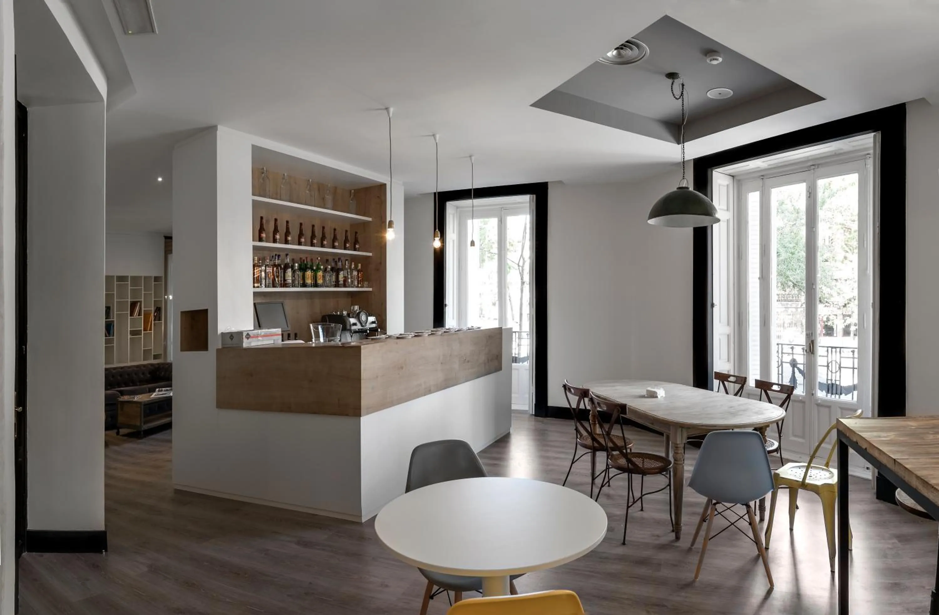 Lounge or bar in Safestay Madrid Central