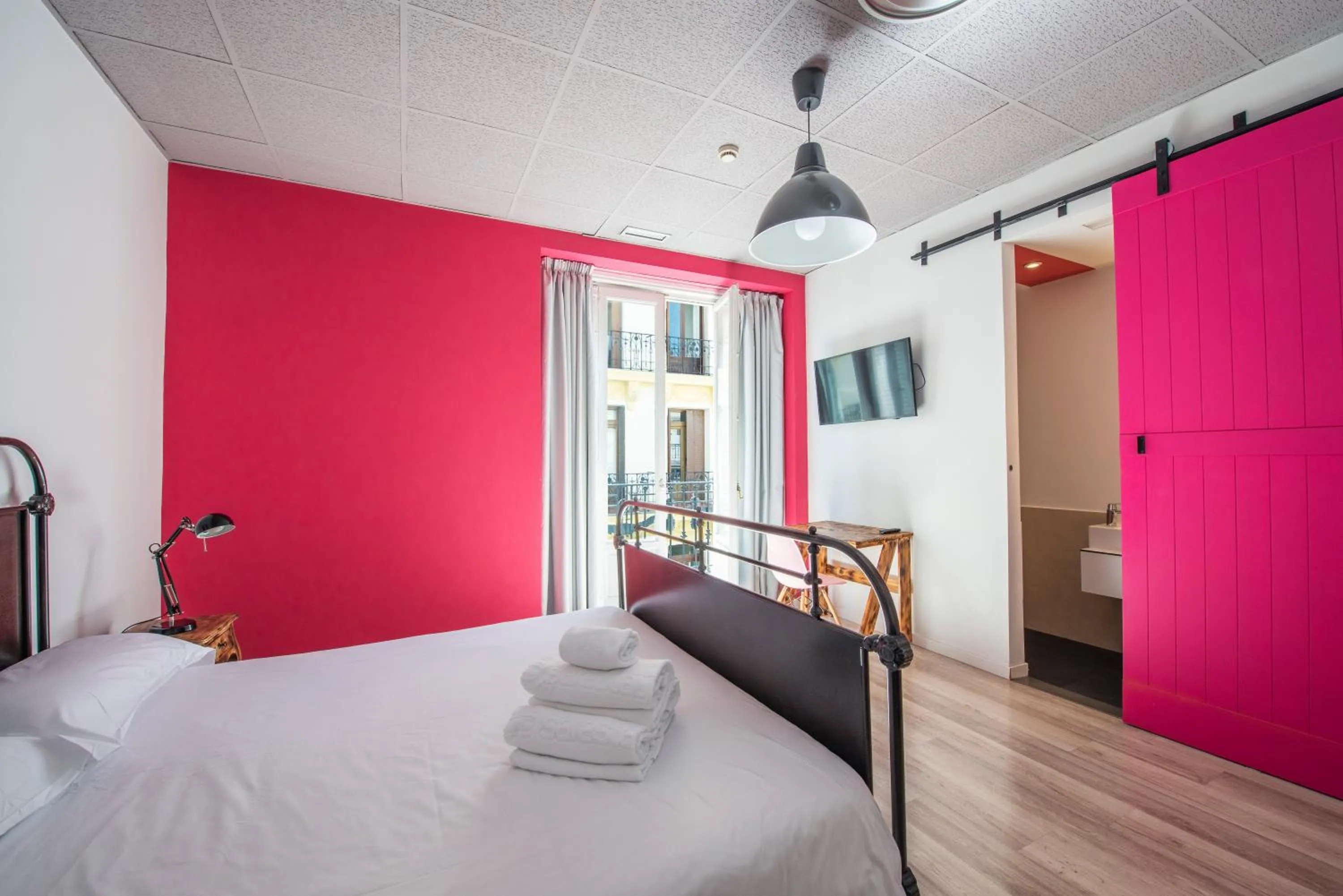 Photo of the whole room, Bed in Safestay Madrid Central
