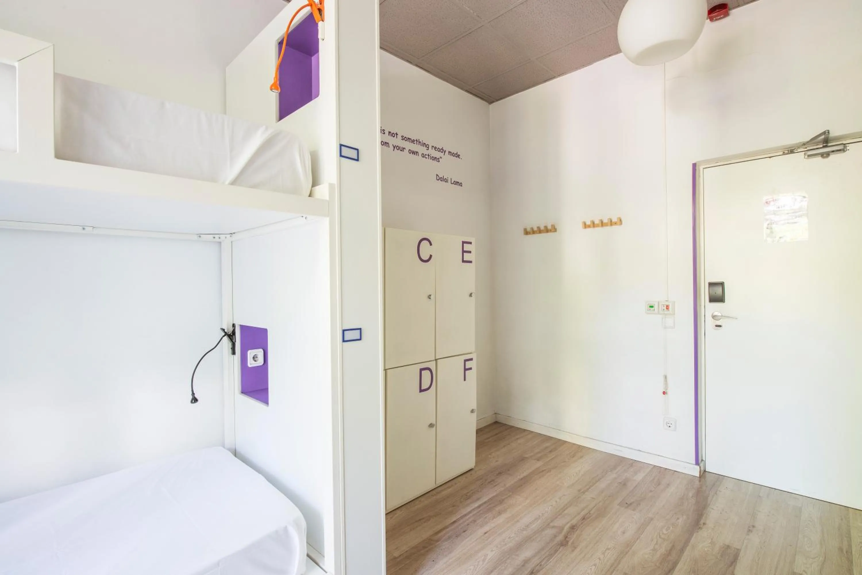 bunk bed in Safestay Madrid Central
