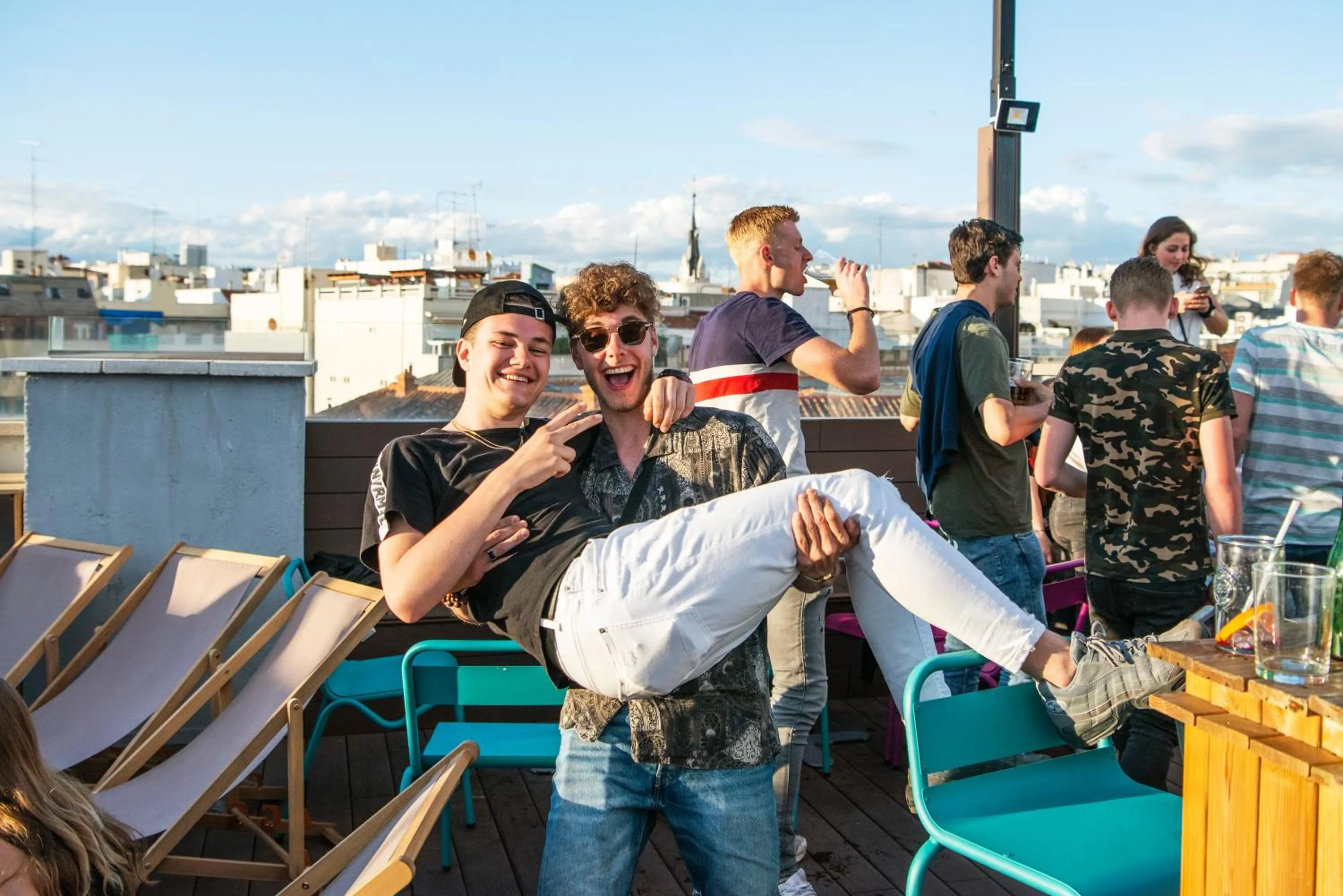 People in Safestay Madrid Central