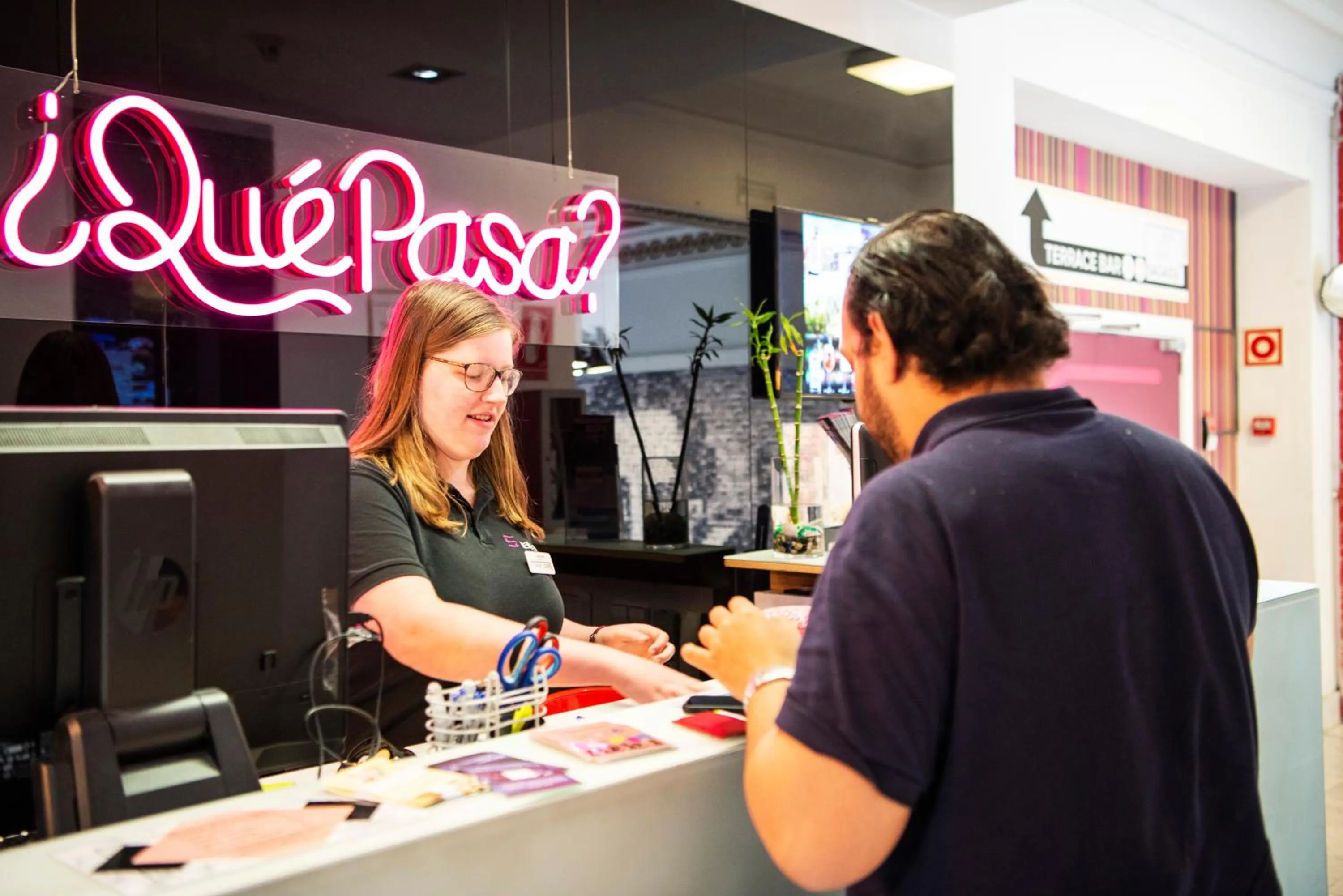 Staff in Safestay Madrid Central