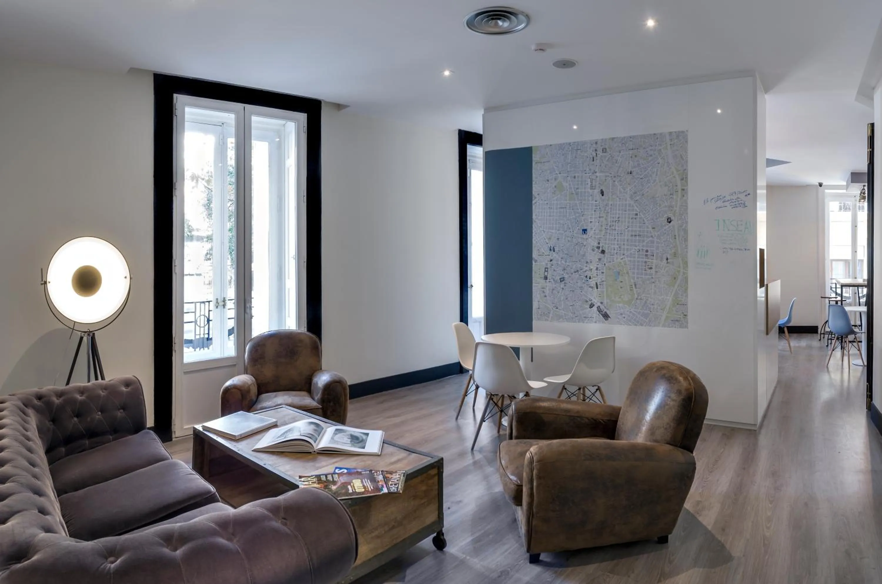 Lounge or bar in Safestay Madrid Central