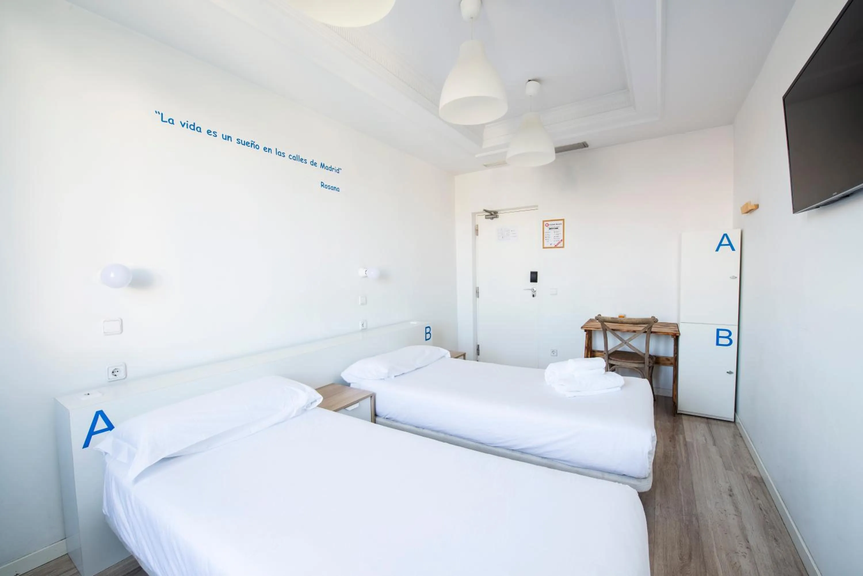 Photo of the whole room, Bed in Safestay Madrid Central