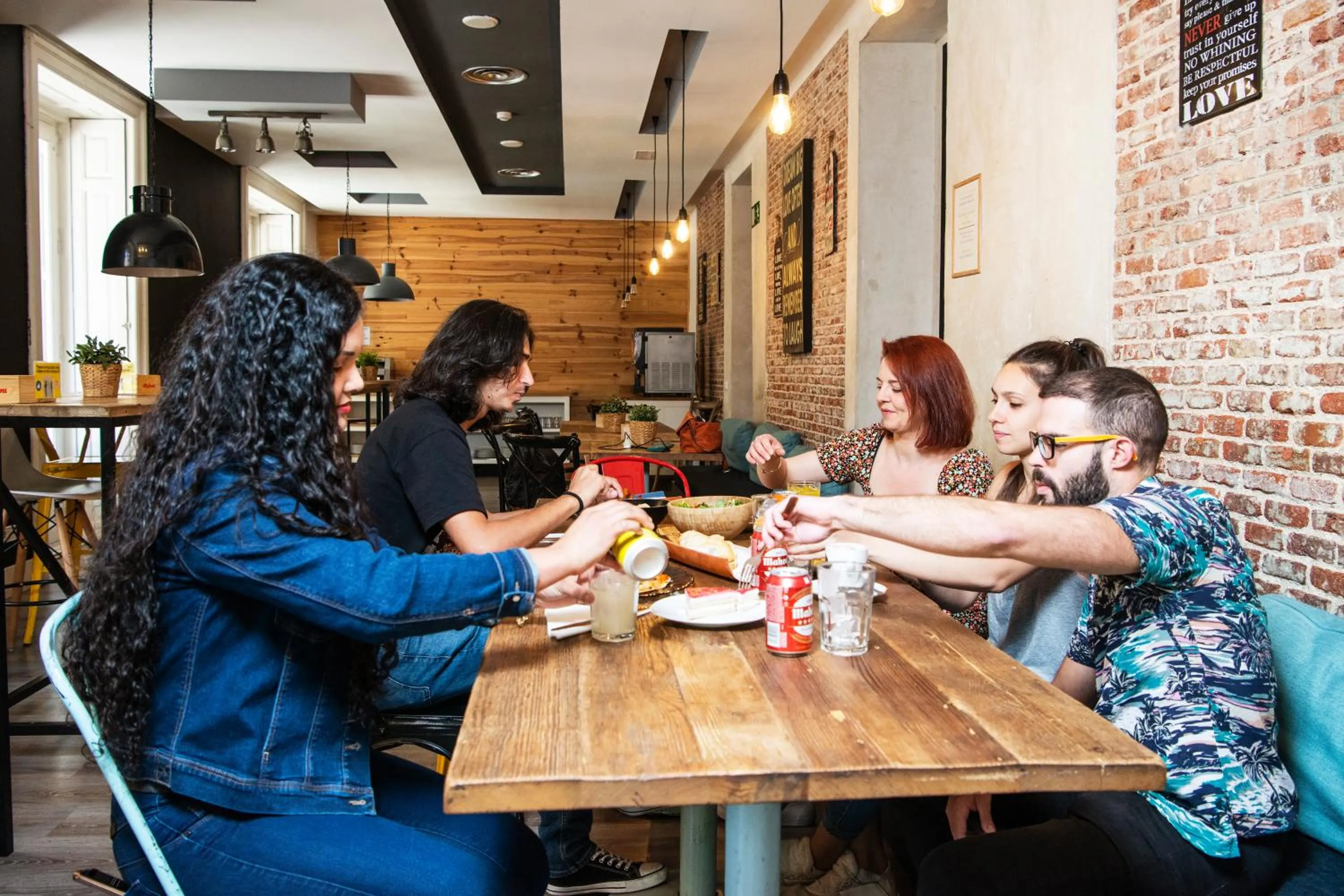 People in Safestay Madrid Central