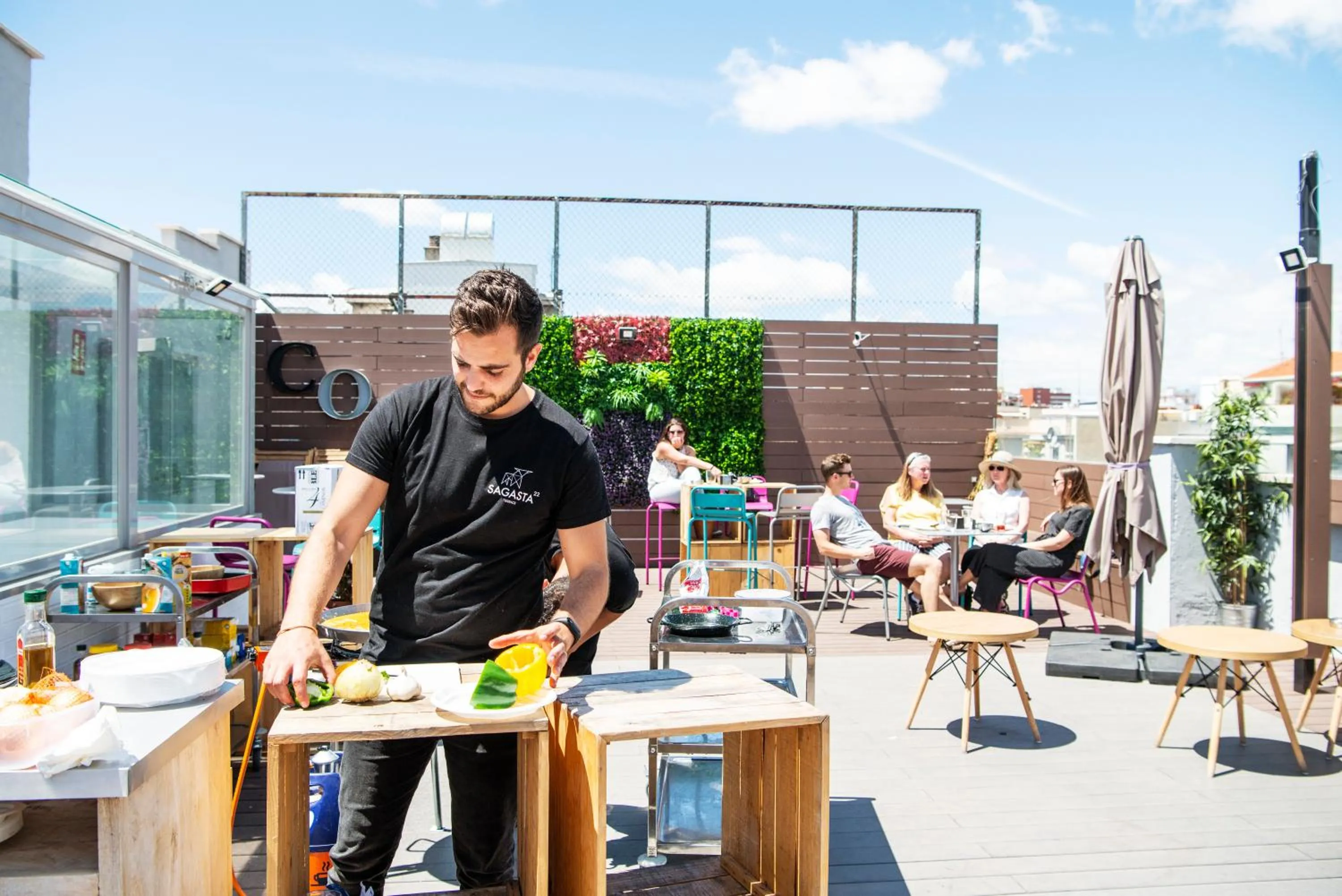 Staff in Safestay Madrid Central