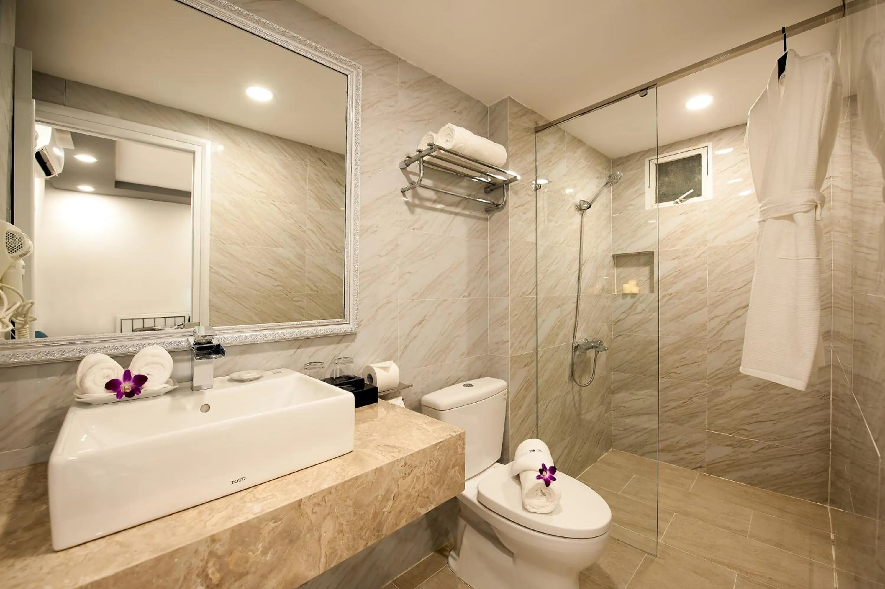 Bathroom in Adora Hotel