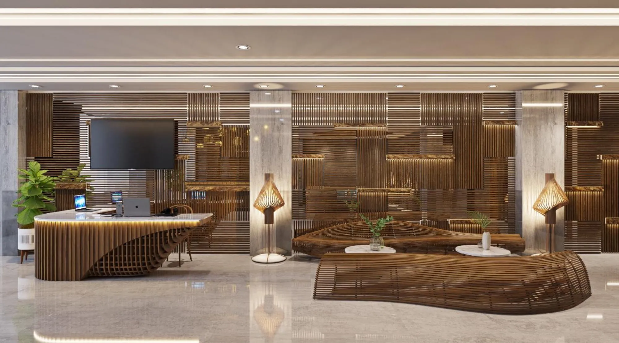 Lobby or reception in Adora Hotel
