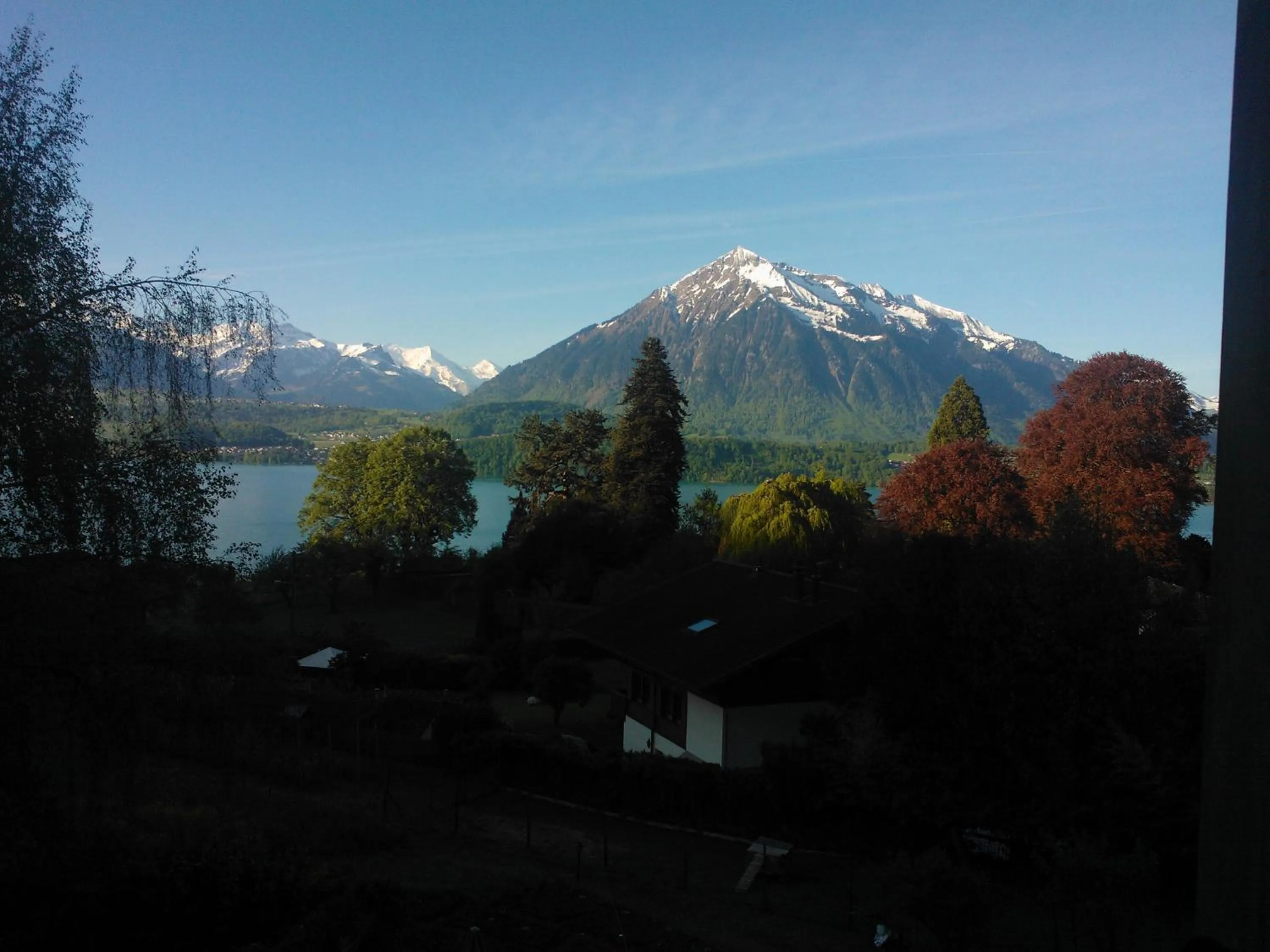 View (from property/room) in B&B Schönörtli