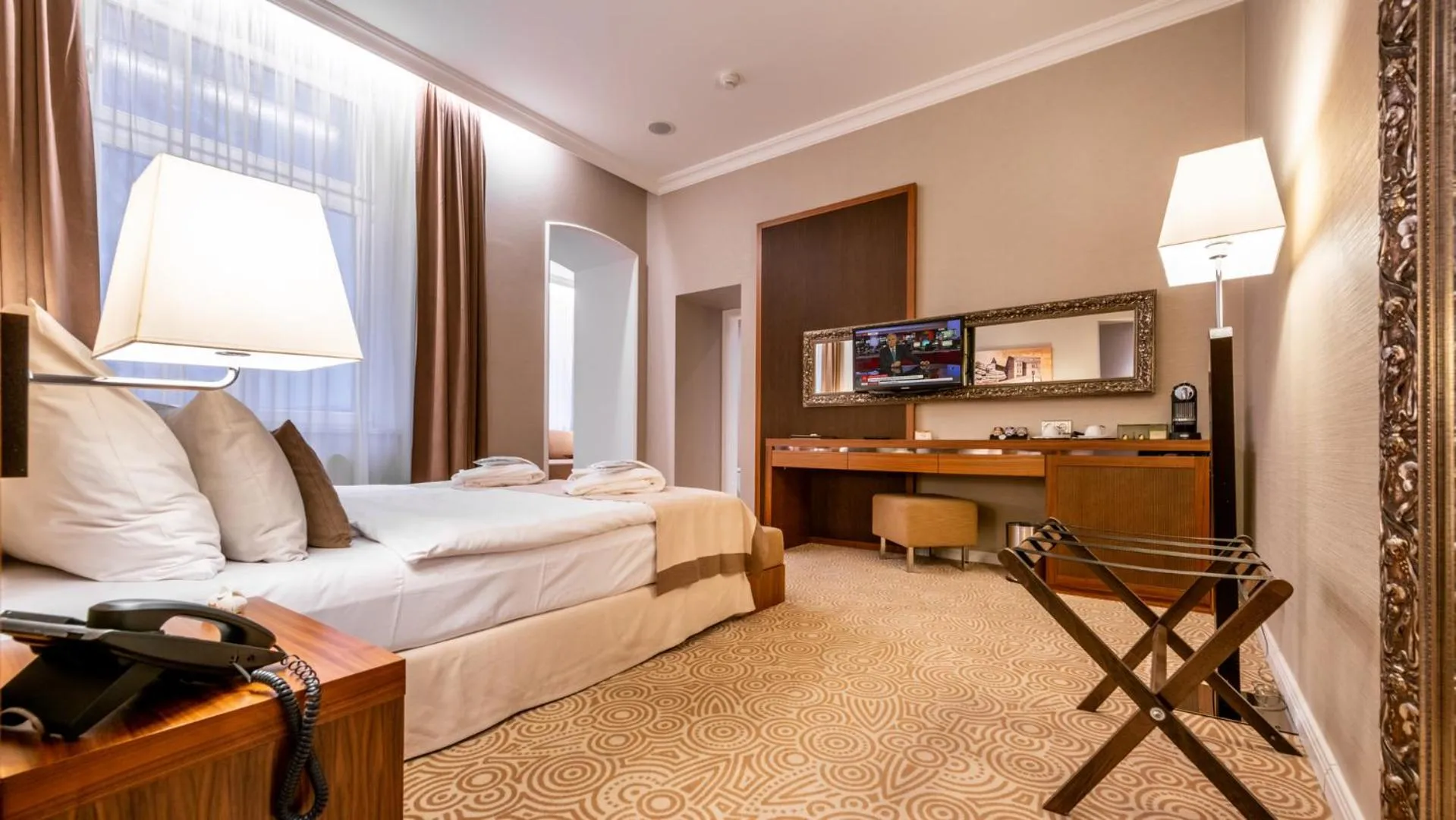 Bed in Hotel Elizabeth