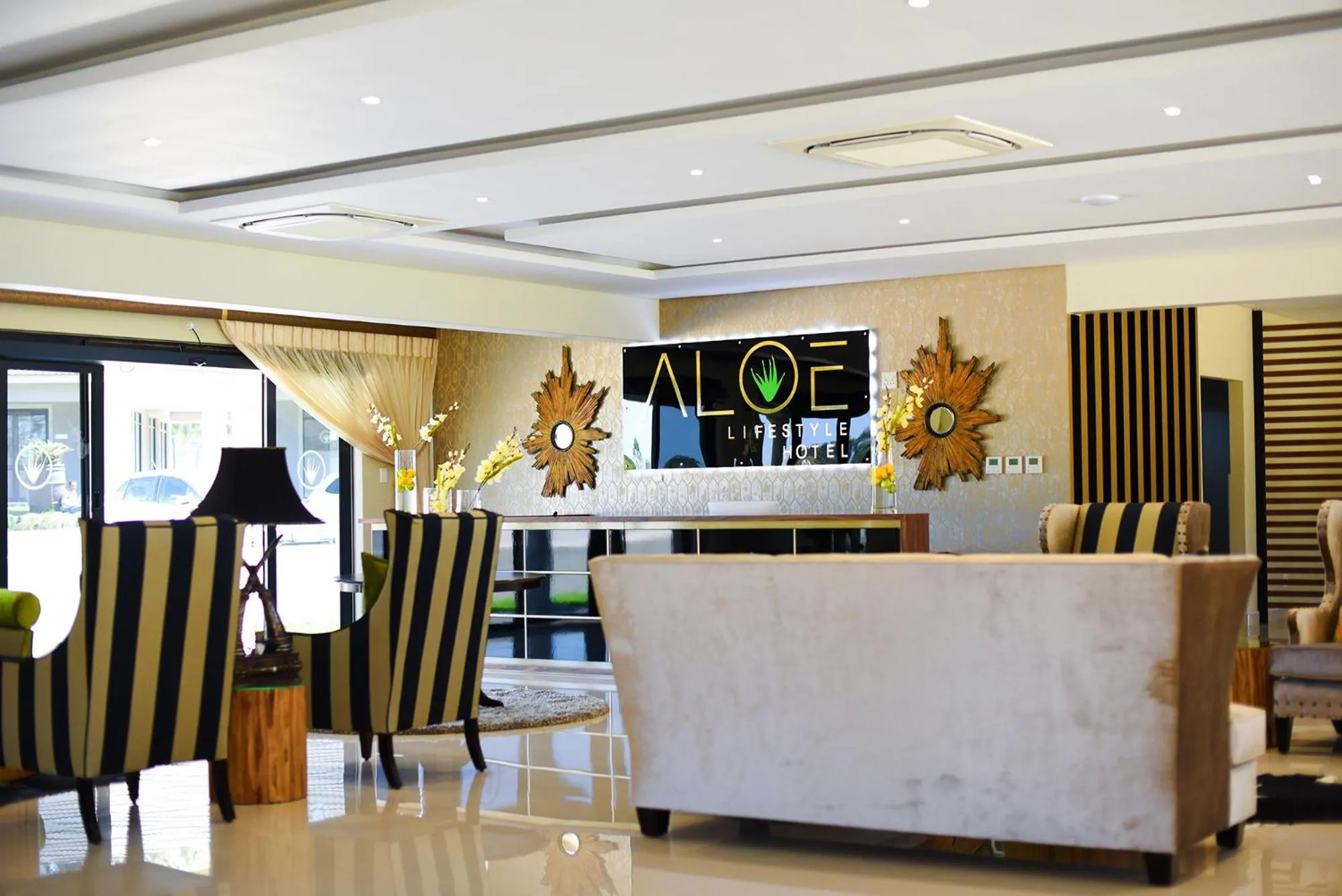 Lobby or reception in Aloe Lifestyle Hotel